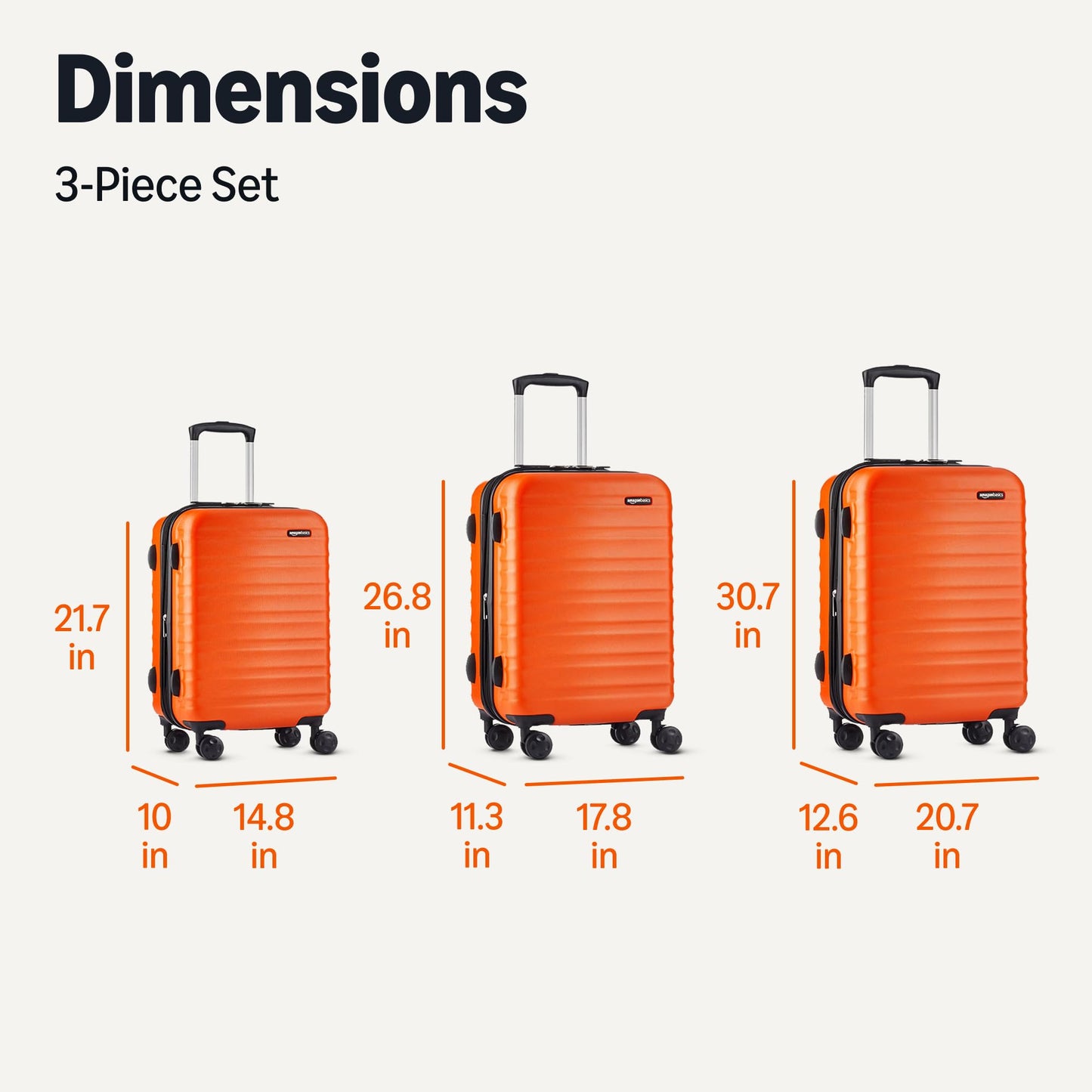 Rose Gold Hardside Carry-On