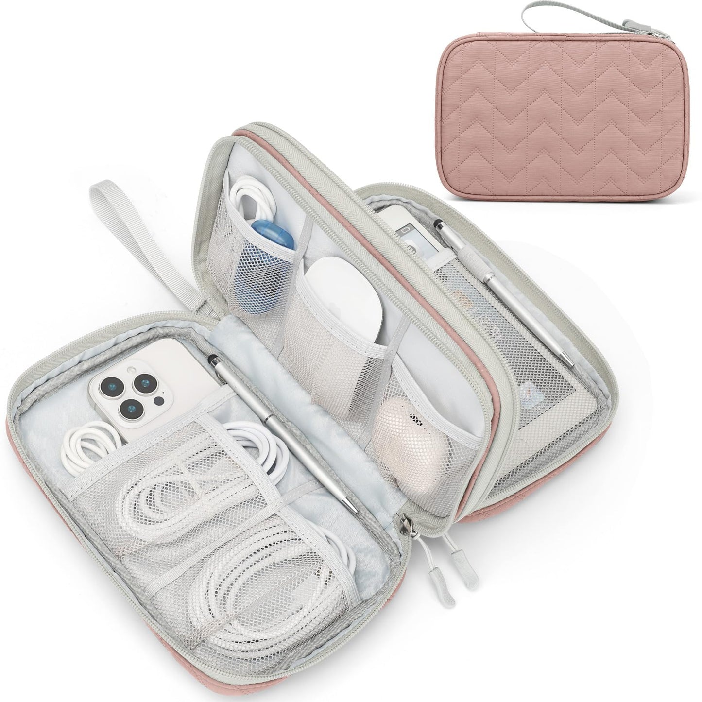 FYY All-in-One Travel Cable Organizer Pouch