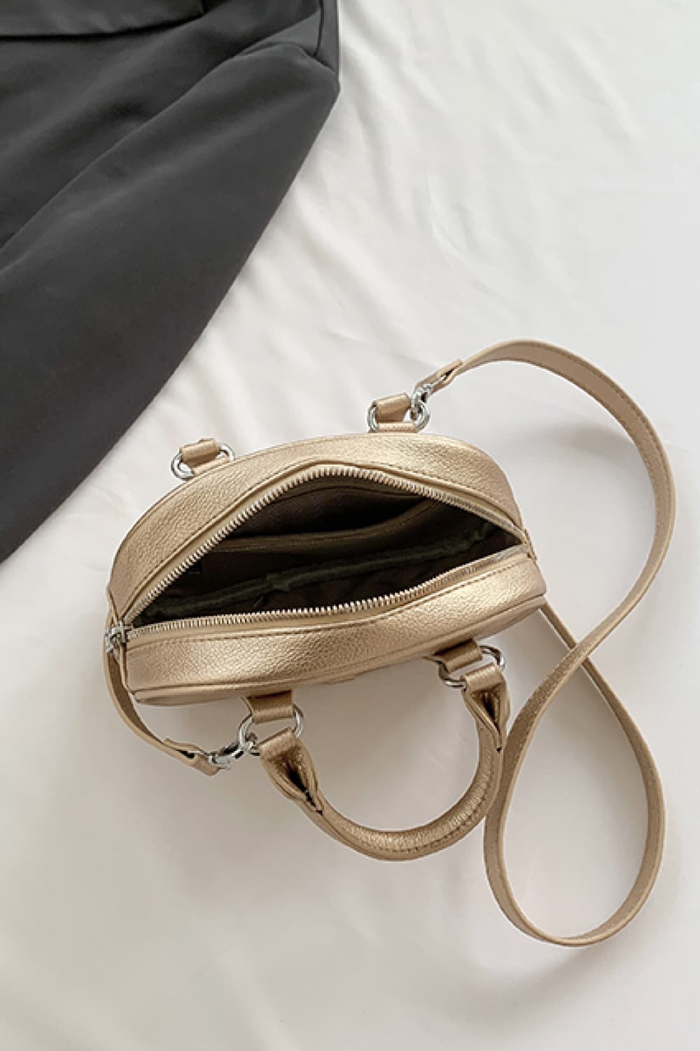 PU Leather Handbag - Premium Handbags from Trendsi - Just $21.99! Shop now at Handbags Specialist Headquarter