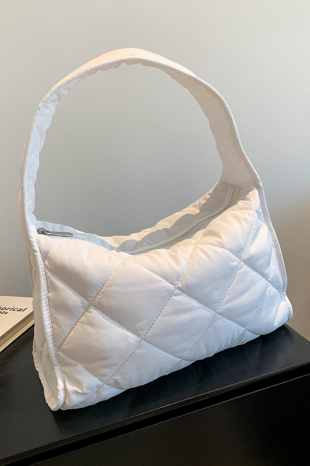 Nylon Shoulder Bag - Premium Tote Bag from Trendsi - Just $39.99! Shop now at Handbags Specialist Headquarter