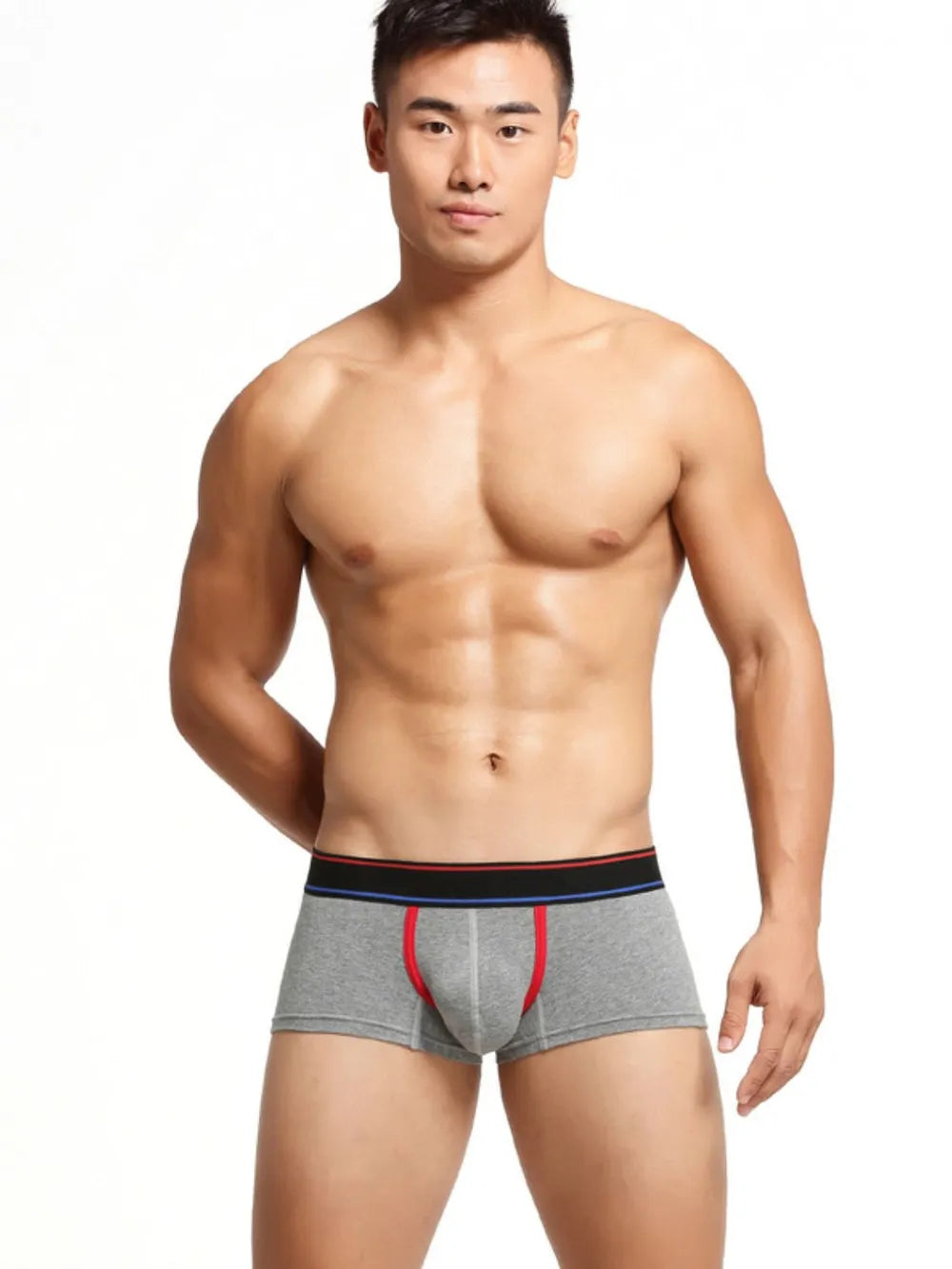 Men's Letter Graphic Contrast Panty - Premium Men's underwear from Trendsi - Just $16.60! Shop now at Handbags Specialist Headquarter