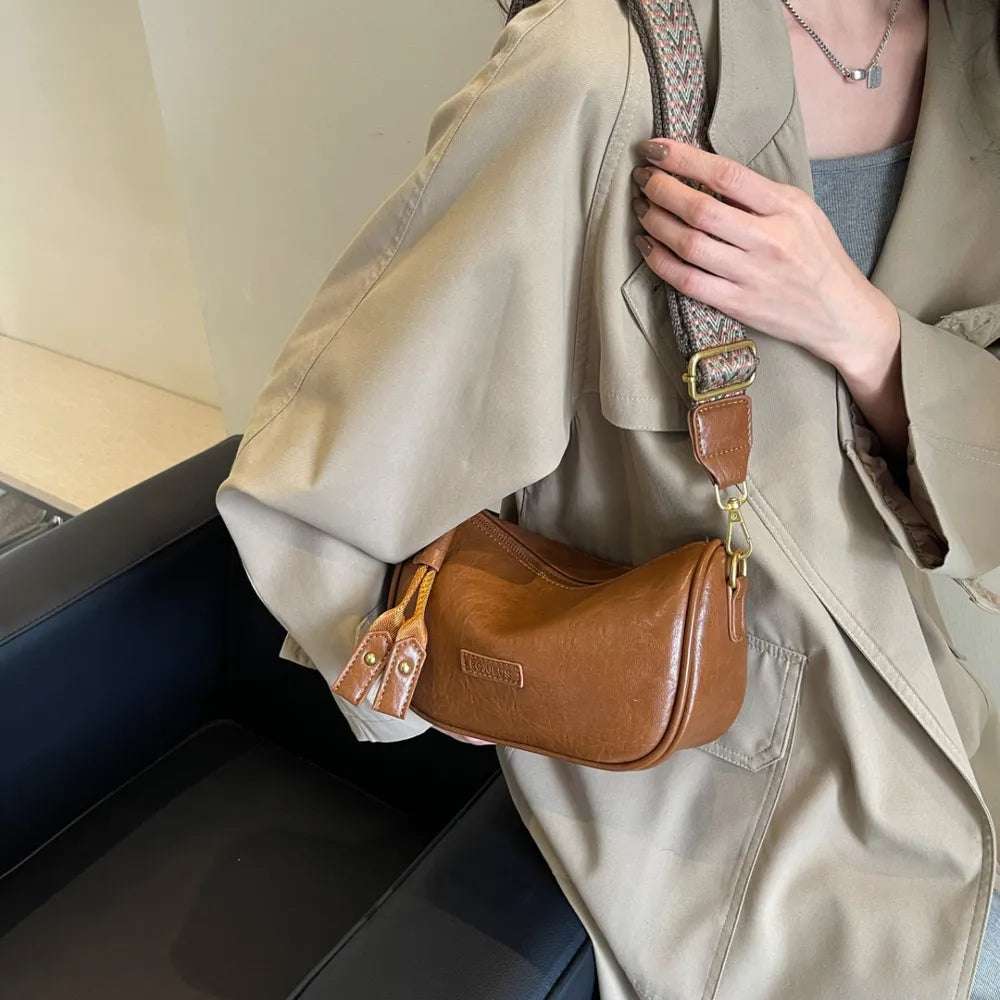 PU Leather Shoulder Bag - Premium Crossbody Bag from Trendsi - Just $27.99! Shop now at Handbags Specialist Headquarter