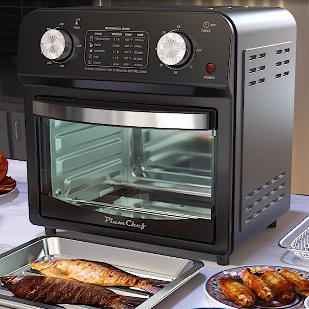 CrispMaster 12.5 Qt Dual Knob Air Fryer Oven