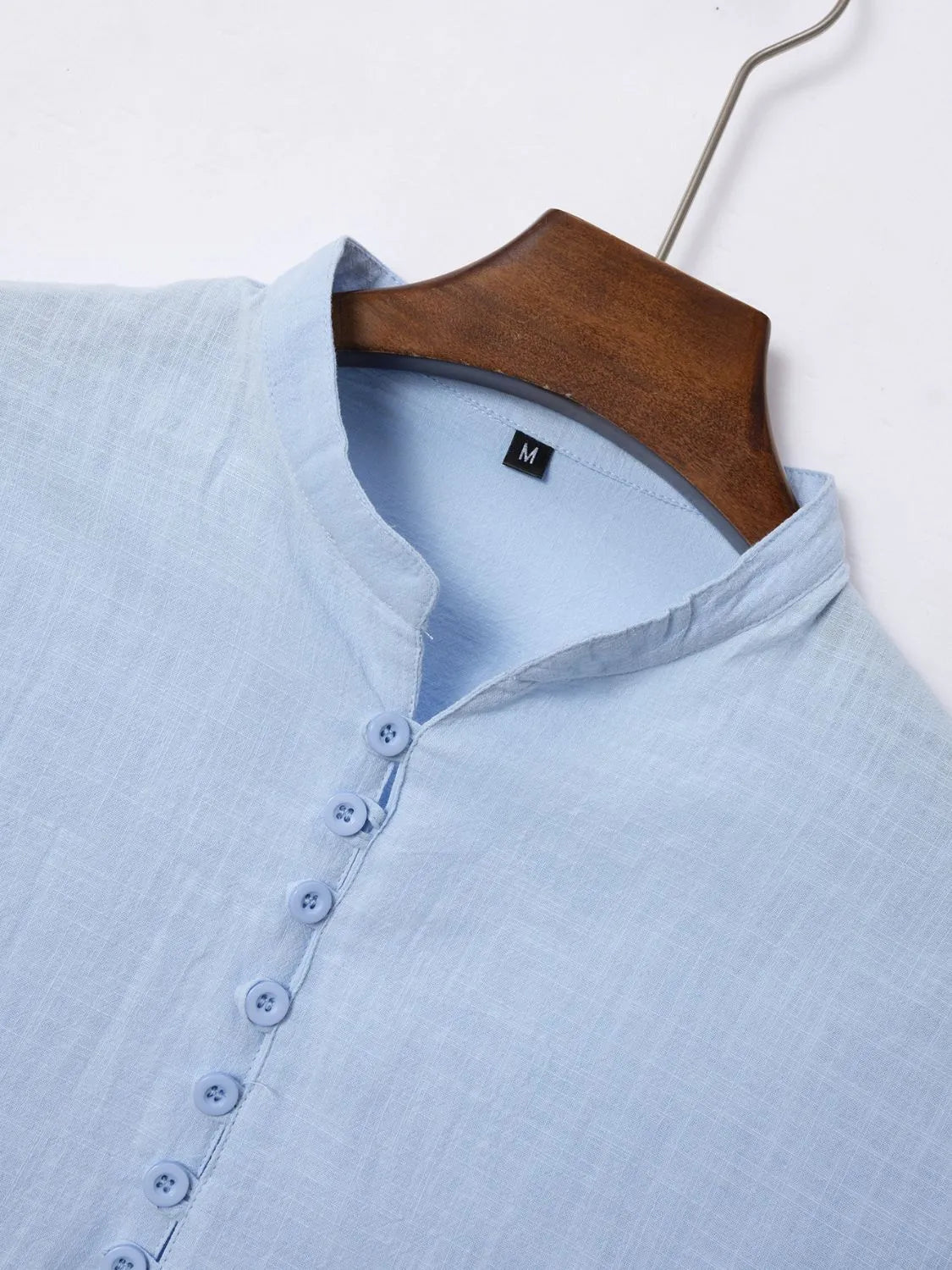 Men's Full Size Button Detail Short Sleeve Polo Plus Size - Premium Men's Shirts from Trendsi - Just $32.16! Shop now at Handbags Specialist Headquarter