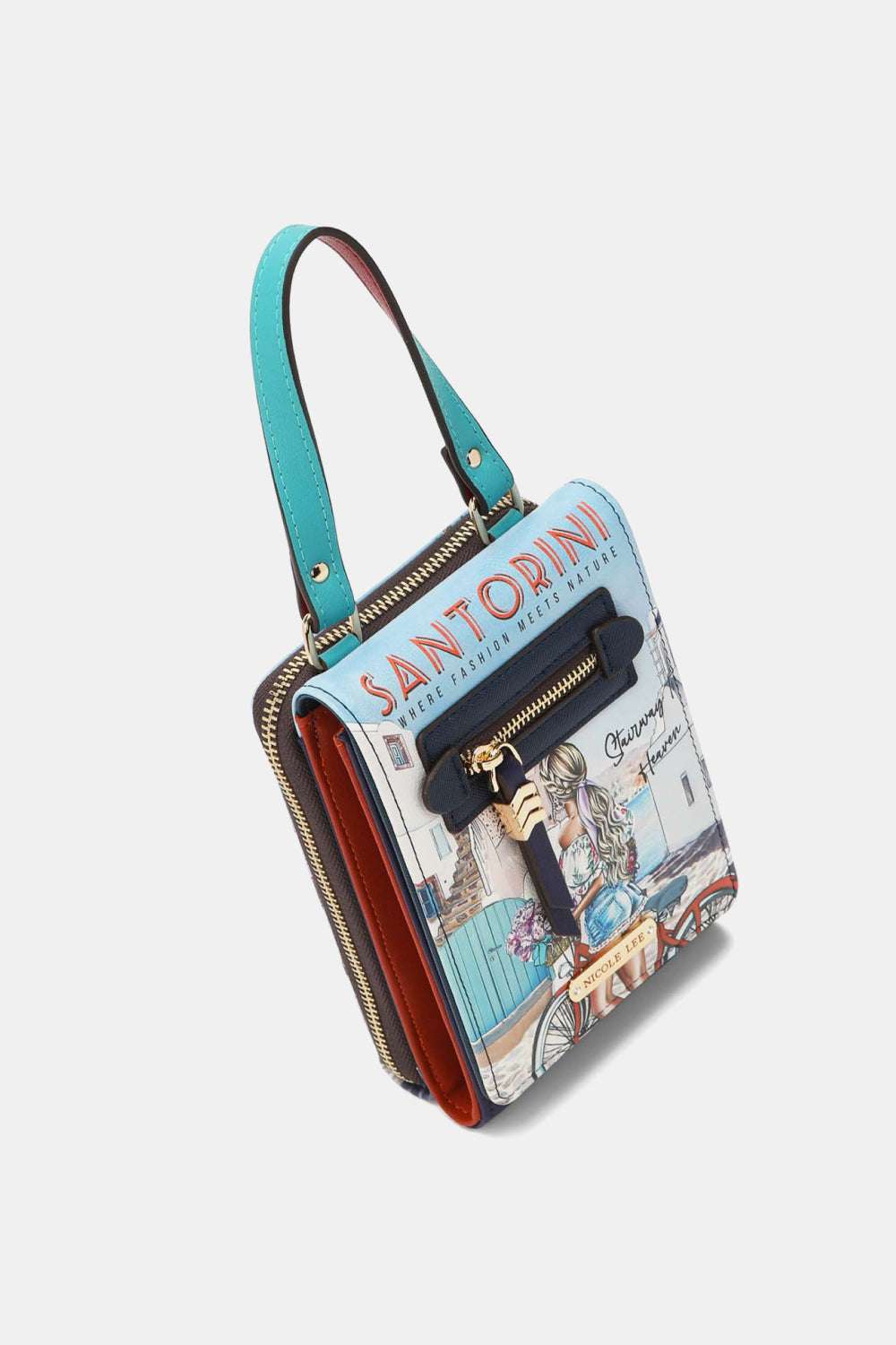 Nicole Lee USA Small Crossbody Wallet - Premium Wallet from Trendsi - Just $47.99! Shop now at Handbags Specialist Headquarter