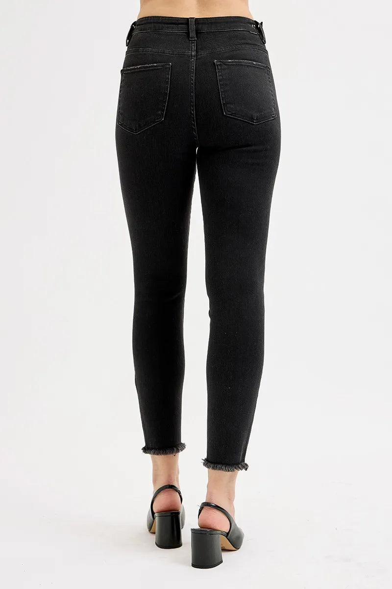 RISEN Full Size Tummy Control High Rise Adjustable Waist Skinny Jeans Plus Size - Premium Women / Jeans & Denim from Trendsi - Just $61.99! Shop now at Handbags Specialist Headquarter