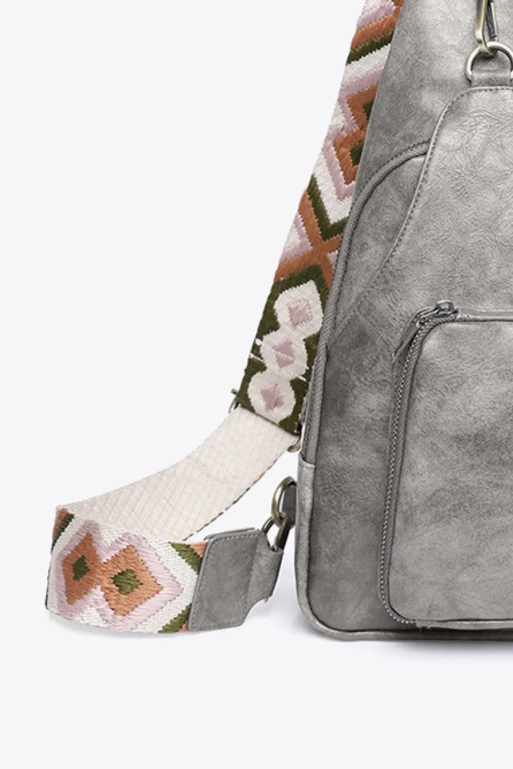 Adored Take A Trip PU Leather Sling Bag - Premium Crossbody Bag from Trendsi - Just $45.99! Shop now at Handbags Specialist Headquarter