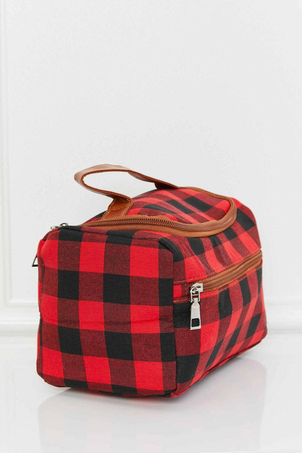 Printed Makeup Bag with Strap.
