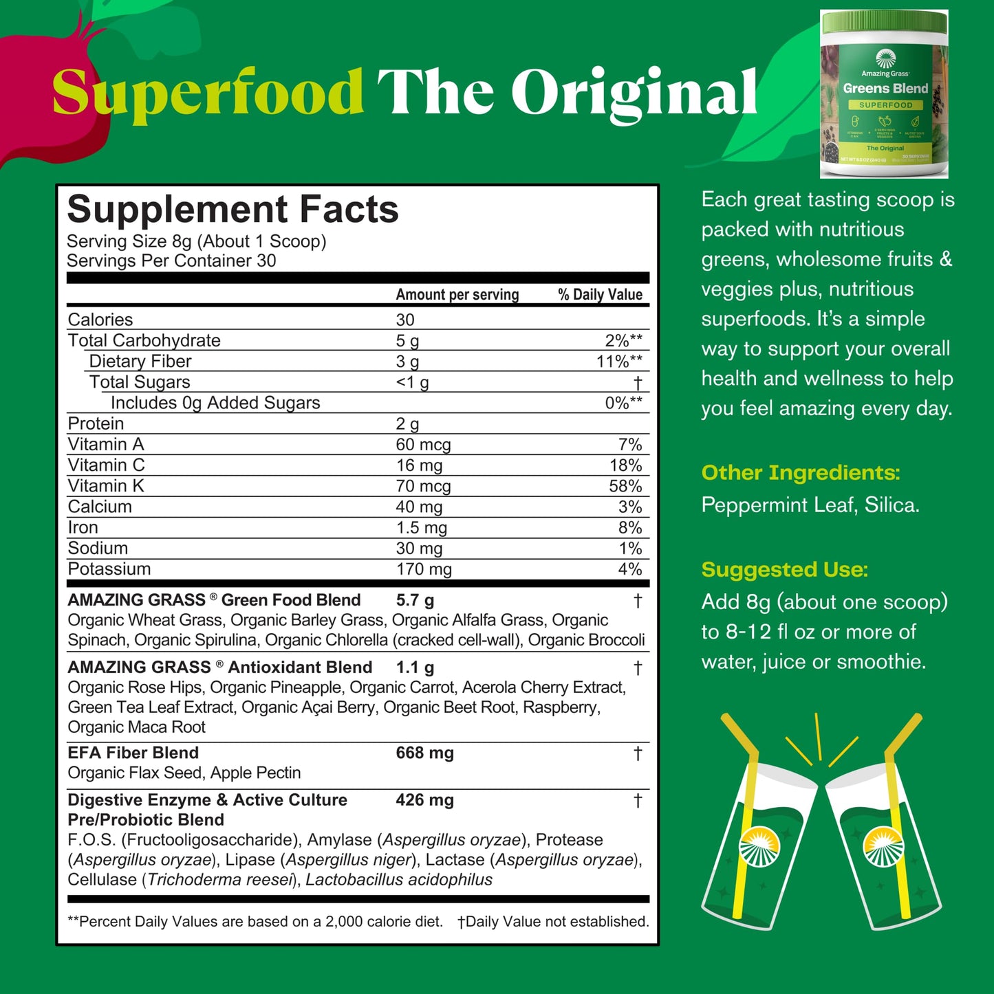 Super Berry Antioxidant Powder Mix