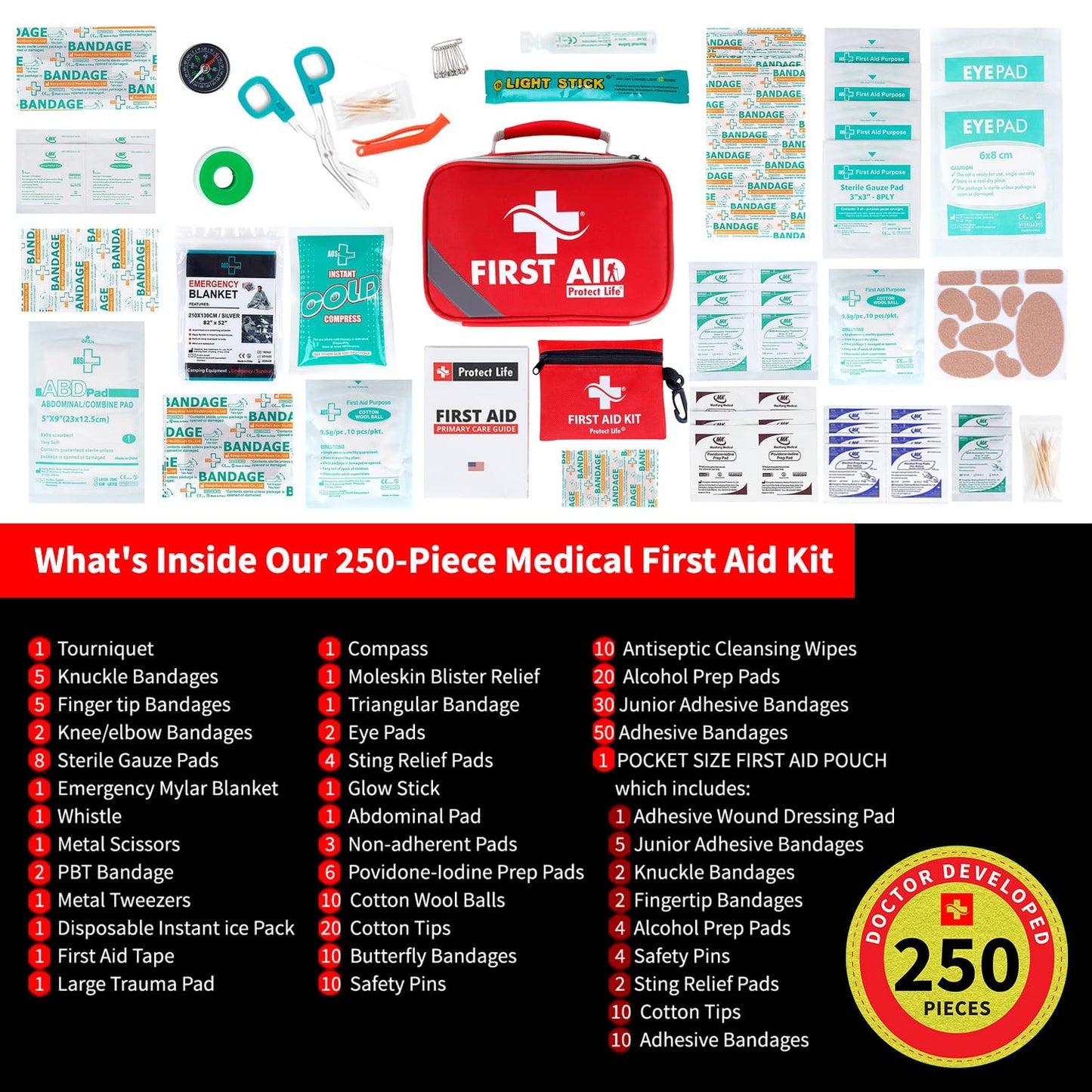 Protect Life Ultimate Survival First Aid Kit