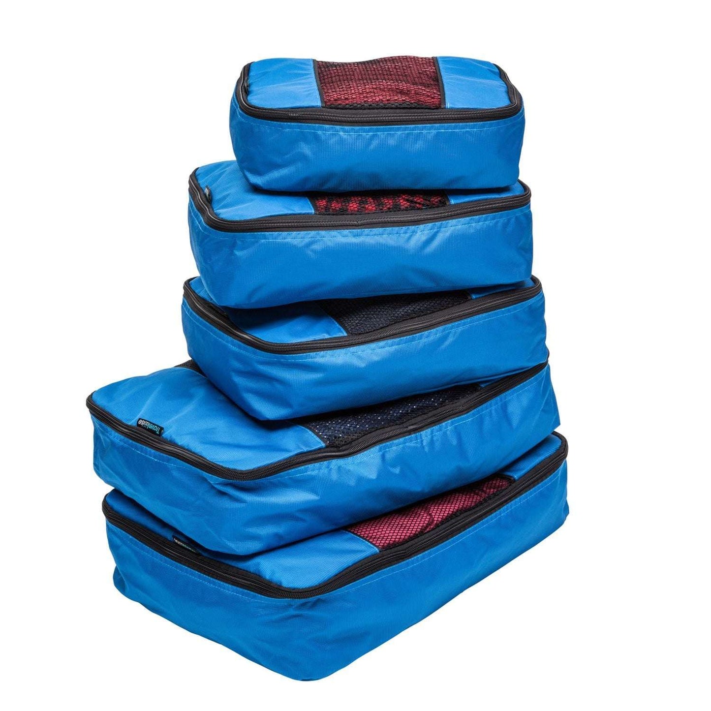 TravelWise Weekender Packing Cube Set - Silver 5-Piece
