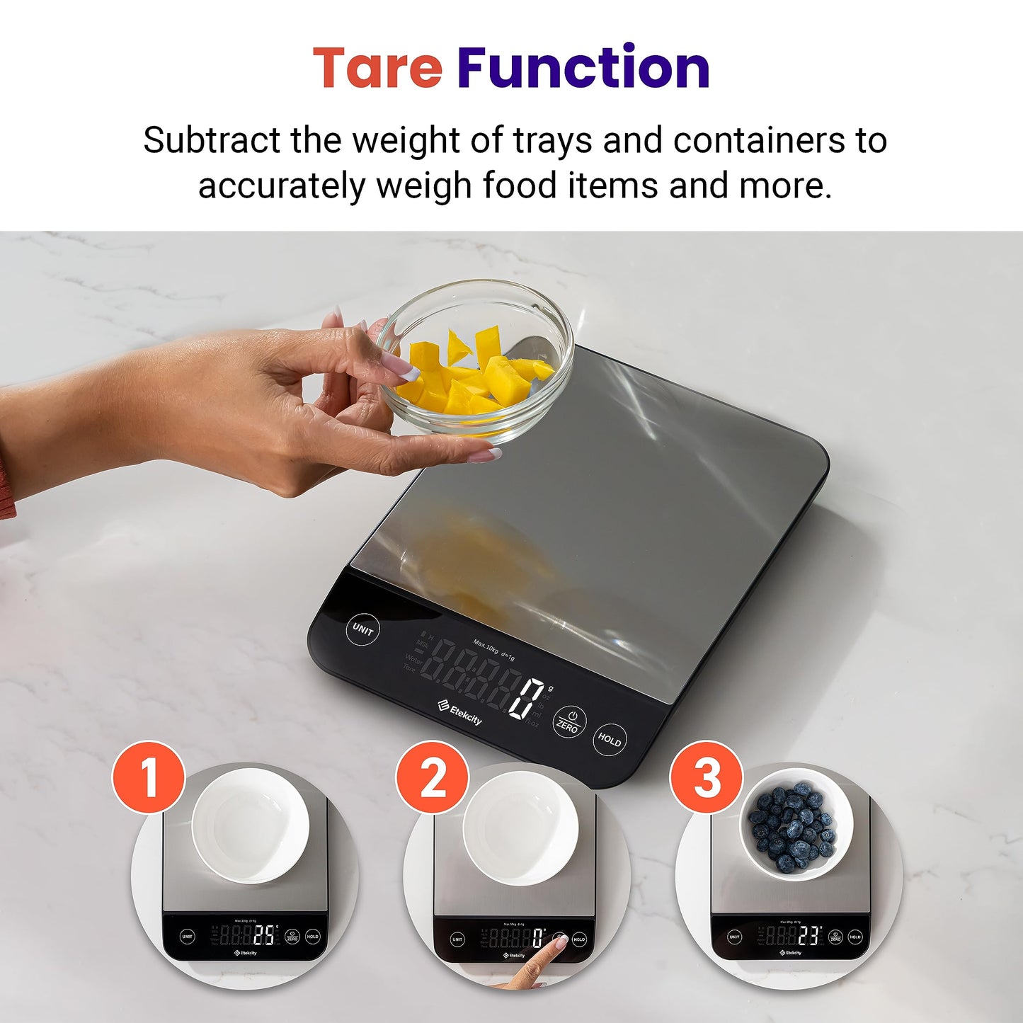 Etekcity Precision Scale: Grams & Ounces Master