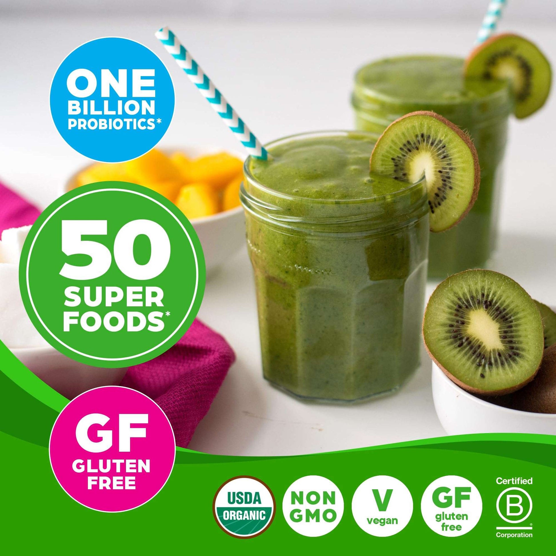 Super Greens Probiotic Blend