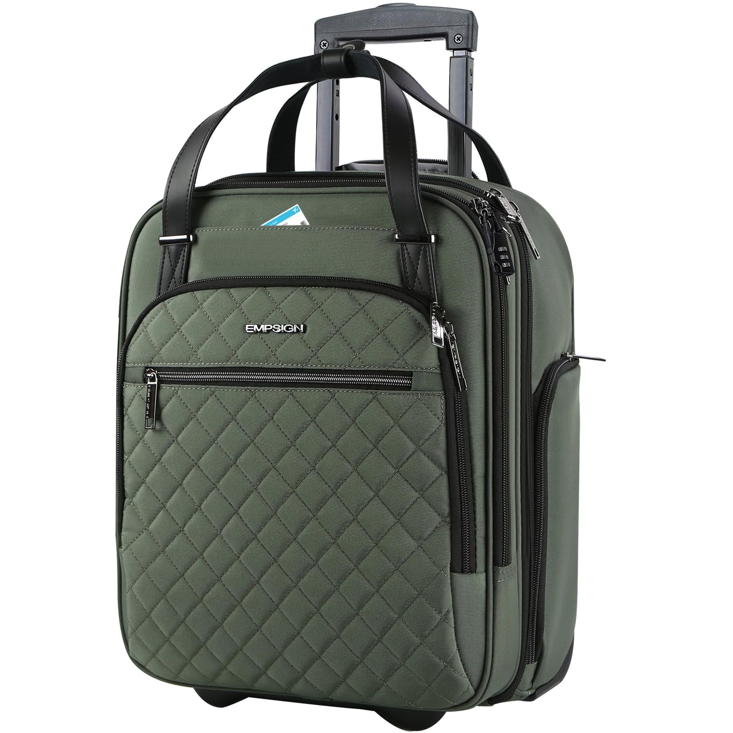 EMPSIGN 16 Wheeled Underseat Travel Bag