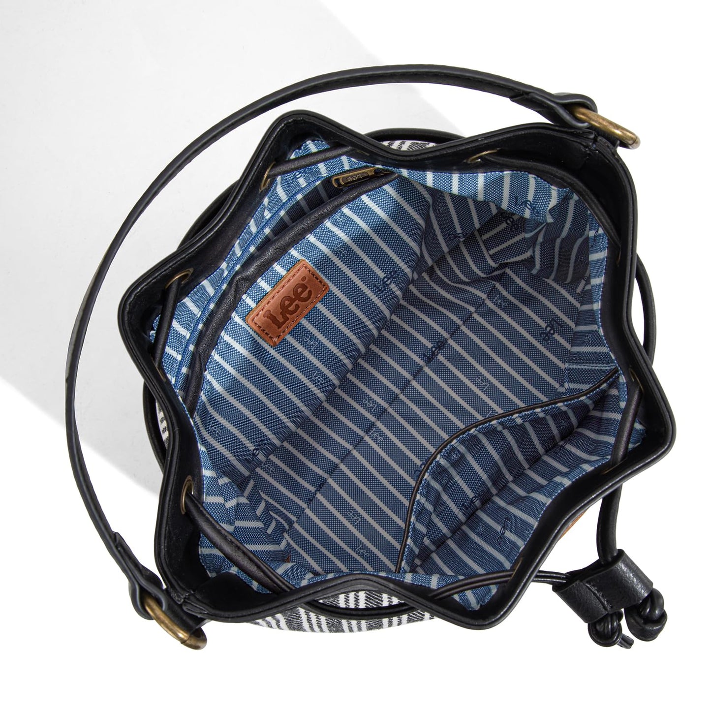 Montana West Lee Drawstring Hobo Bucket Bag