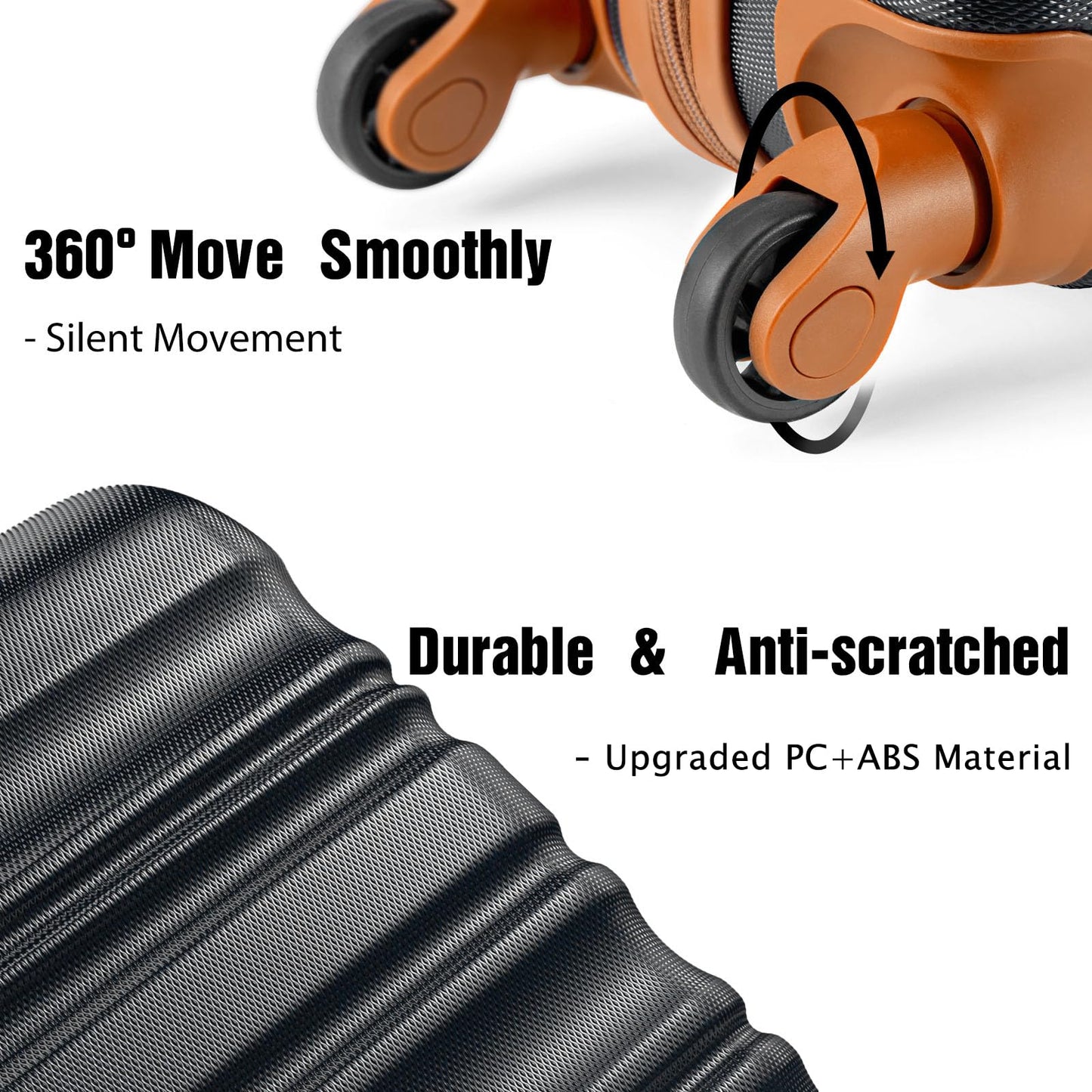 VoyagePro 6-Piece Hardshell Luggage Set