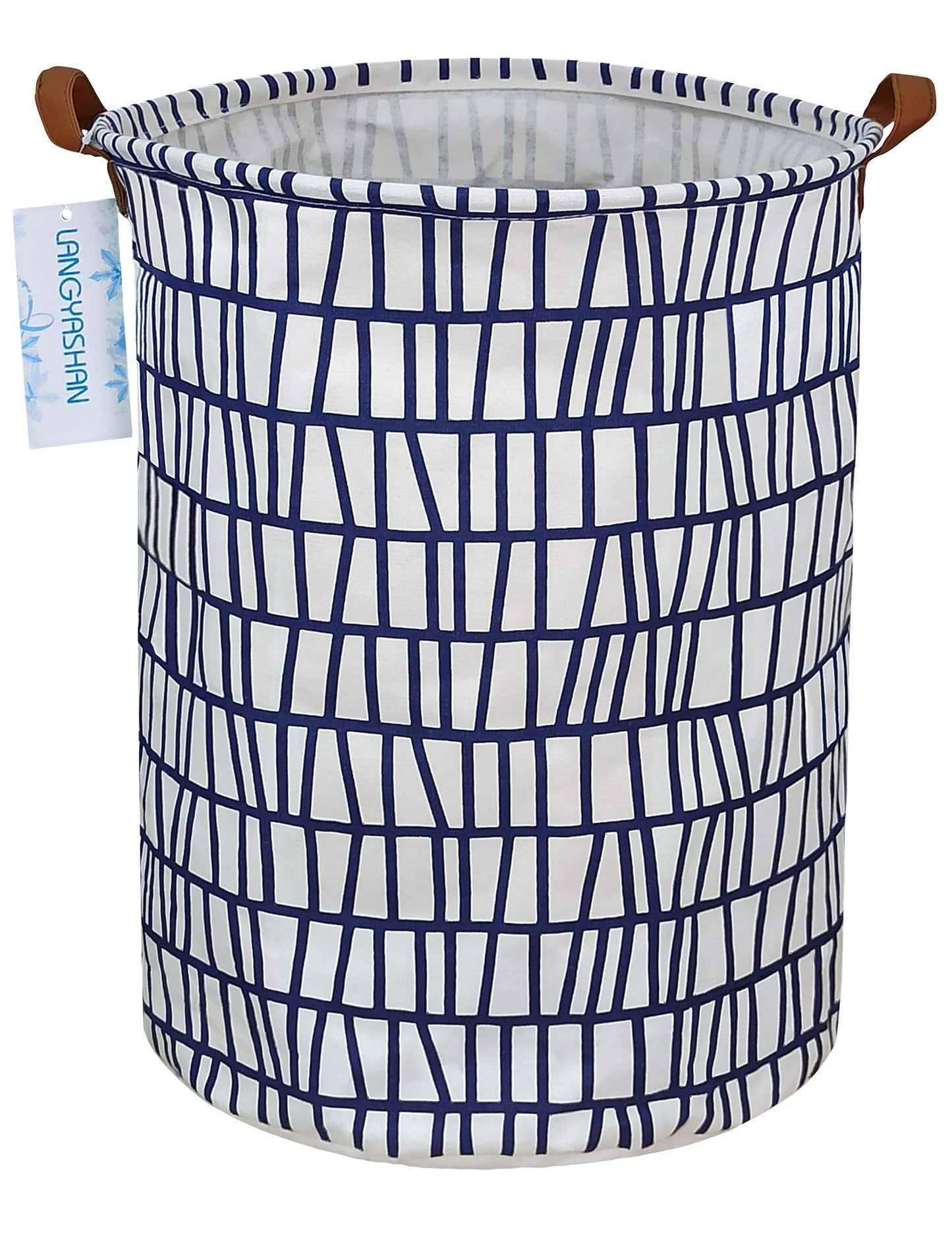 Collapsible Canvas Hamper by LANGYASHAN