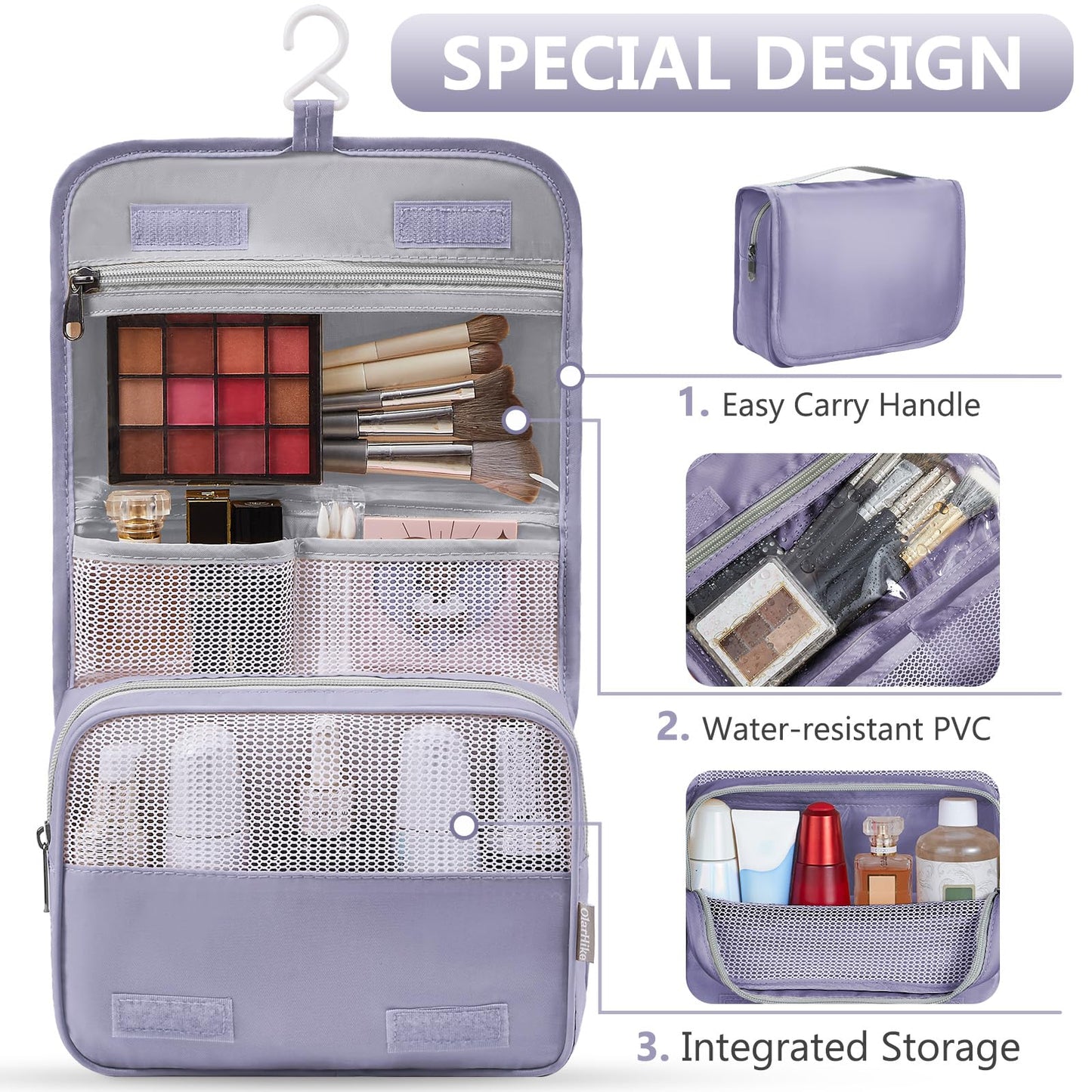 OlarHike Travel Cube Set - Cream Organizer & Gifts