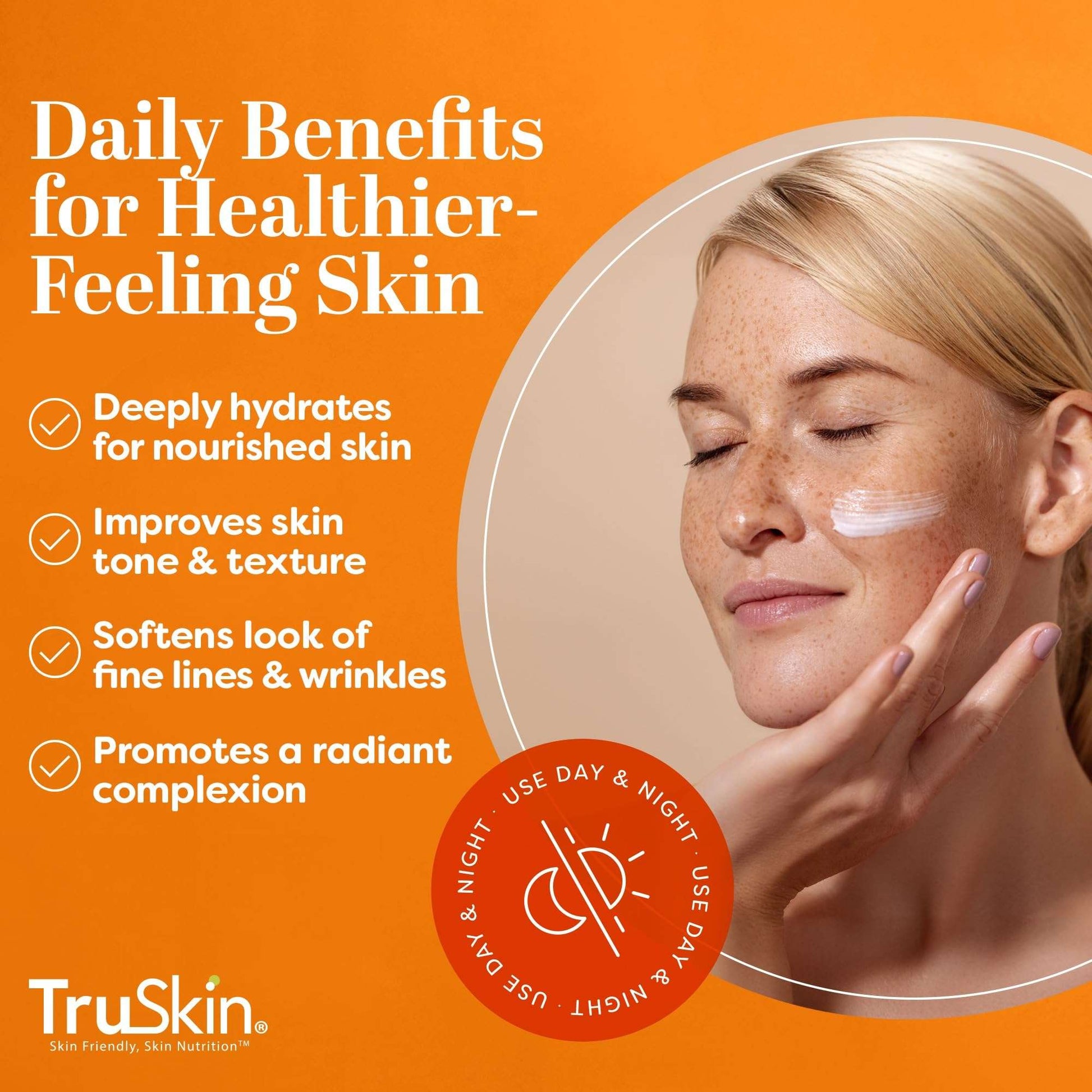 TruGlow Vitamin C Face Cream - Brightening Moisturizer