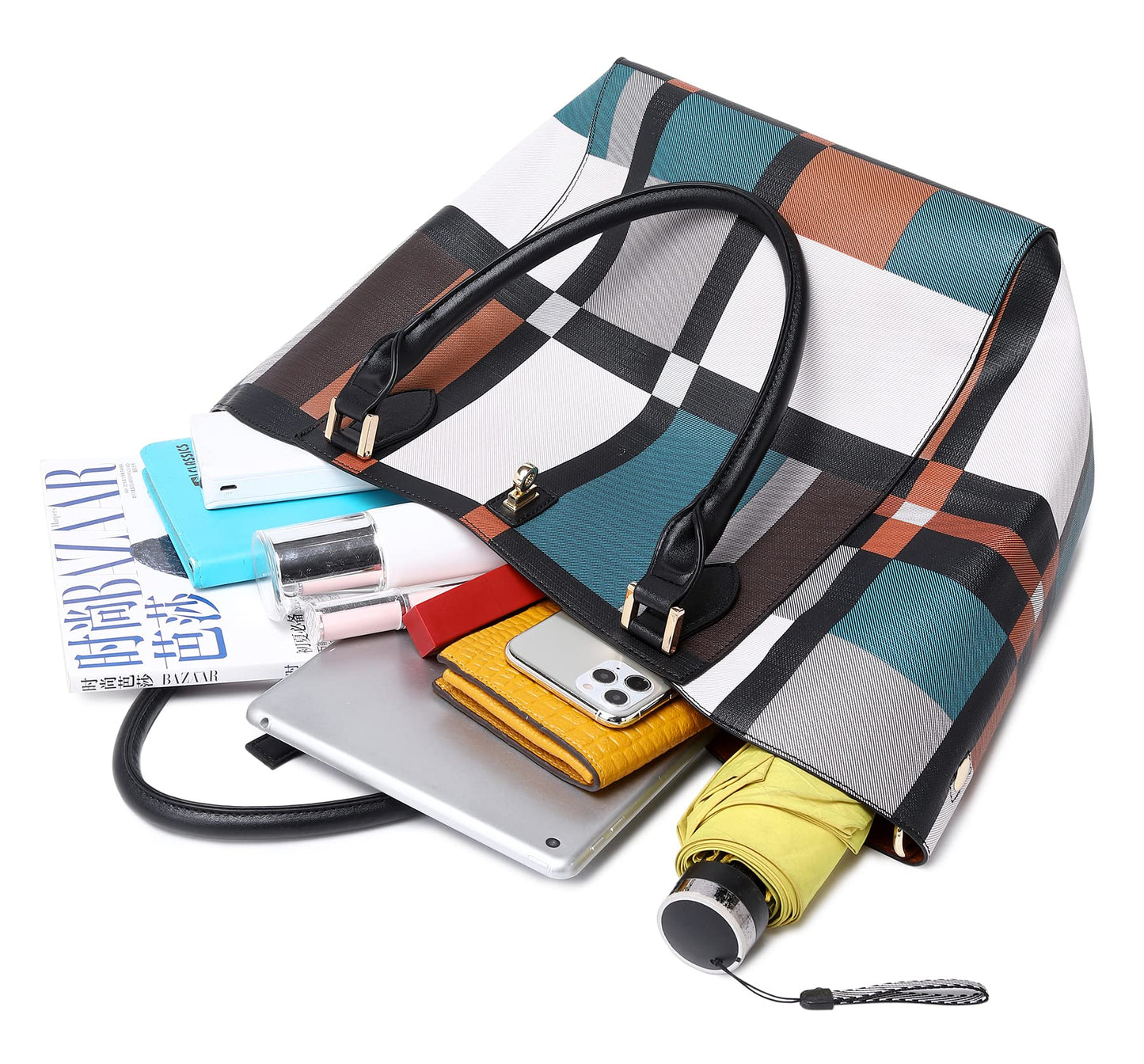 SQLP Luxe Tote: Women's Designer Travel Bag