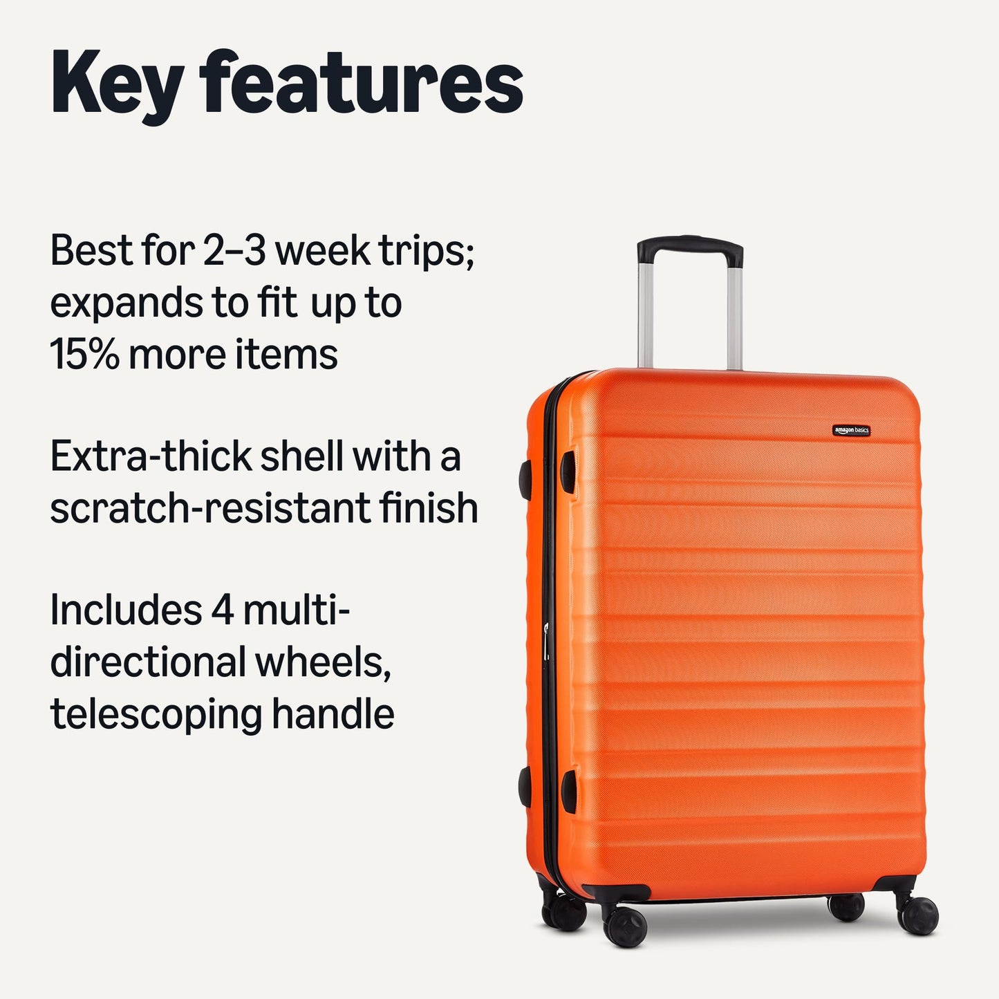 Rose Gold Hardside Carry-On