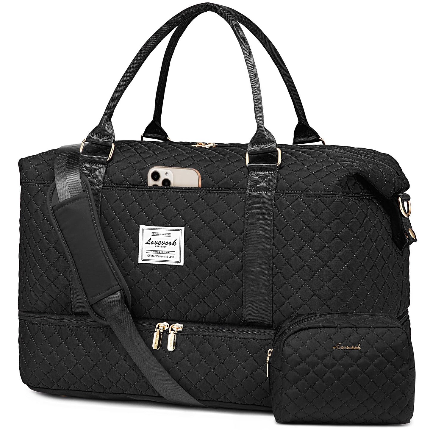 LOVEVOOK All-in-One Duffle: Travel & Gym Ready
