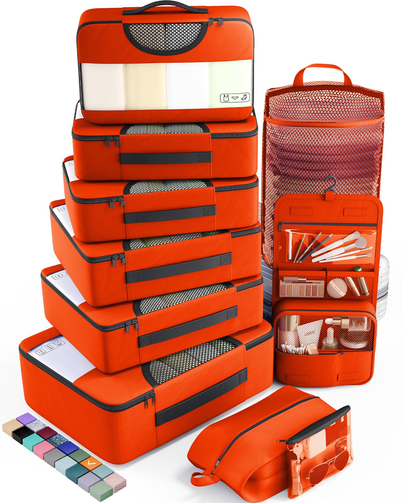 Veken Travel Cubes - 8 Piece Set