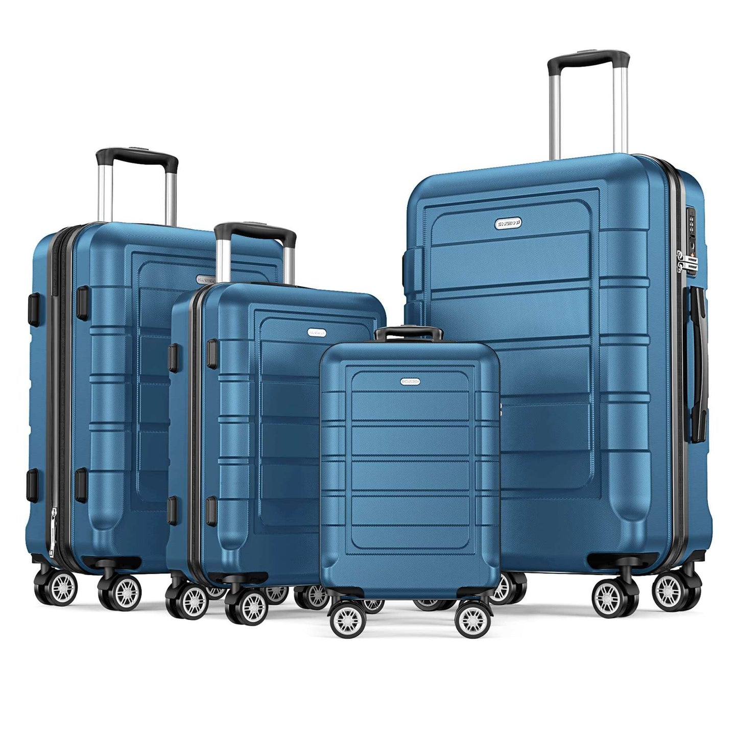 Expandable ShowKoo Suitcase - Durable & TSA Lock