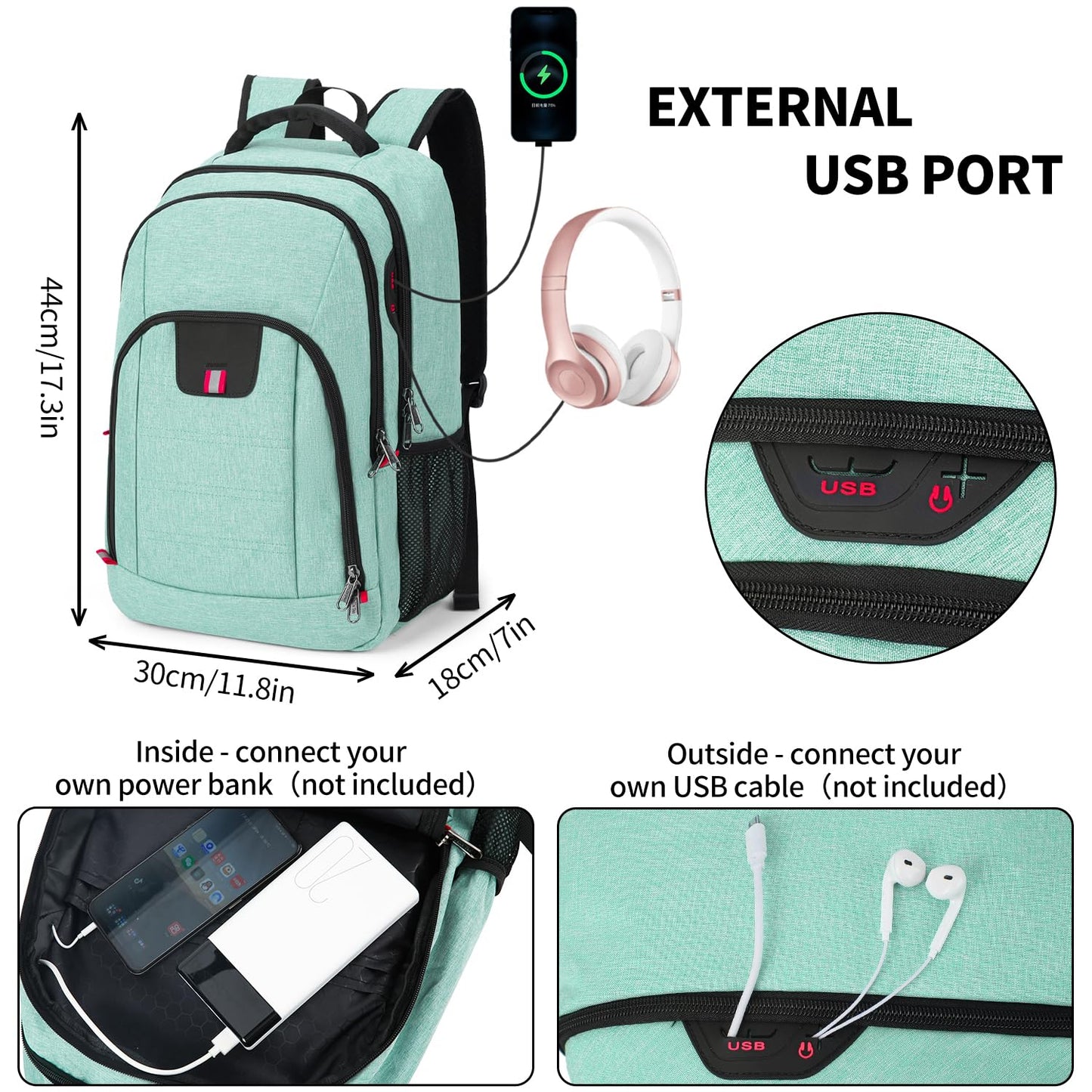 ChargeMate Laptop Backpack
