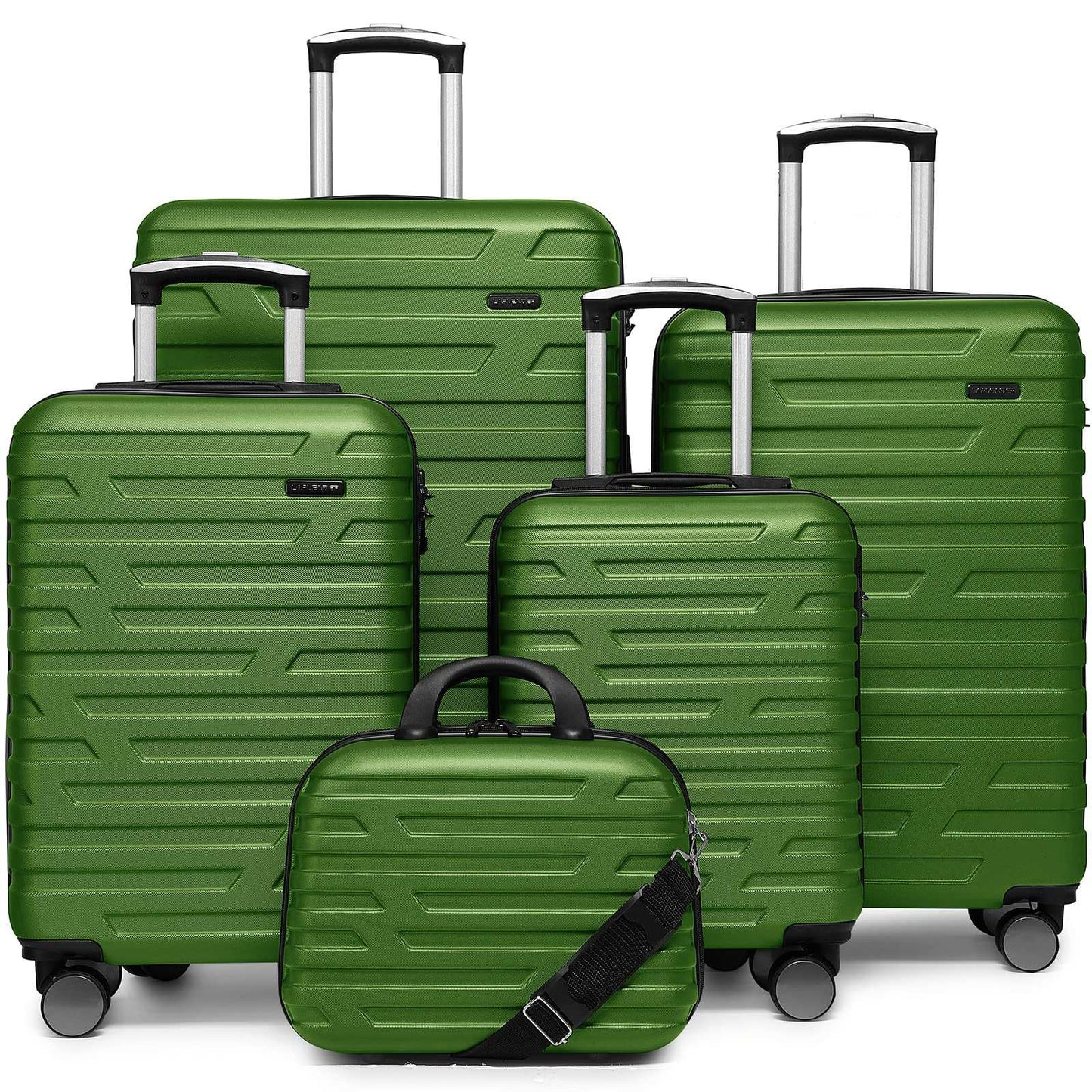 LAVENDER 6pc Hardside Spinner Luggage