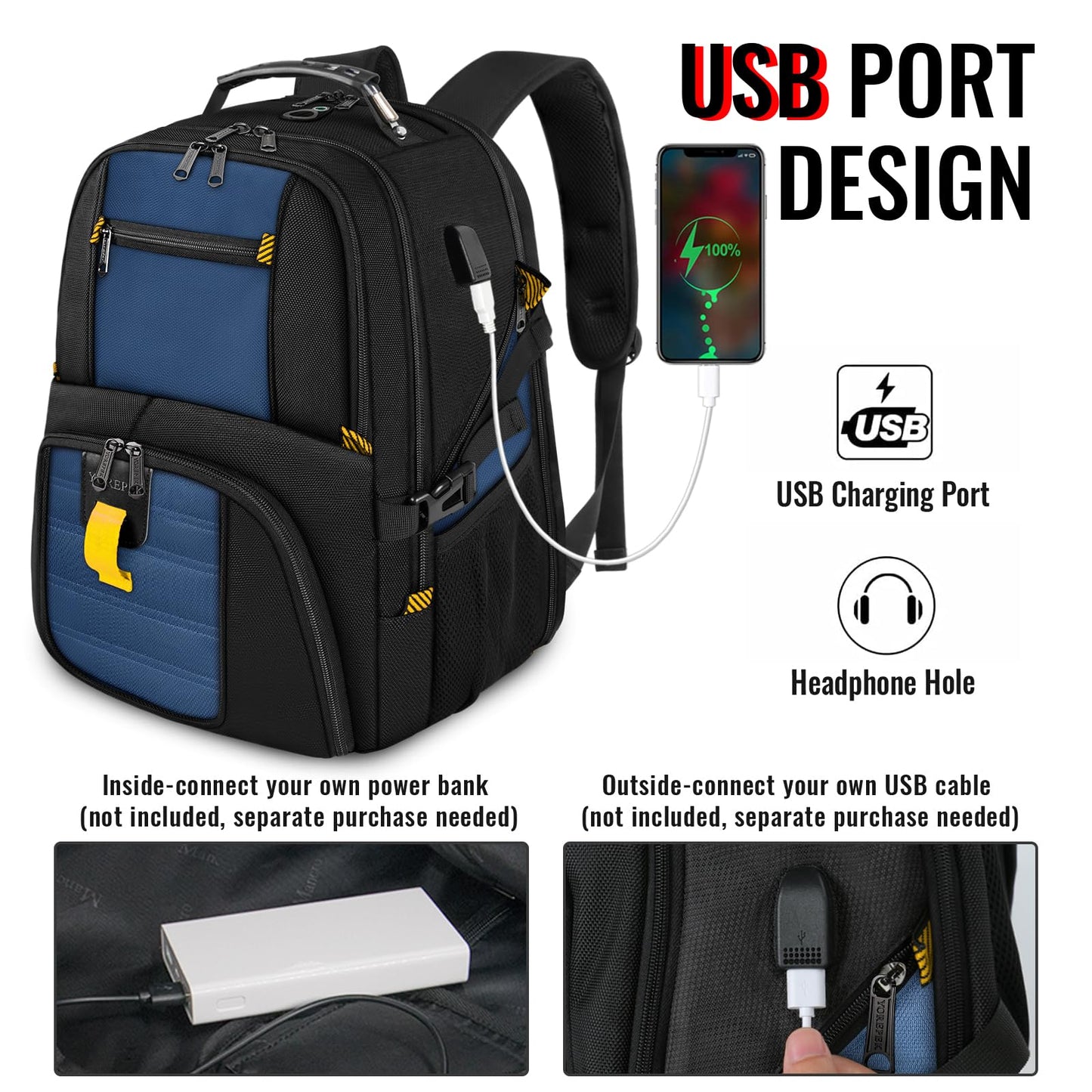 AirTech 50L Travel Backpack