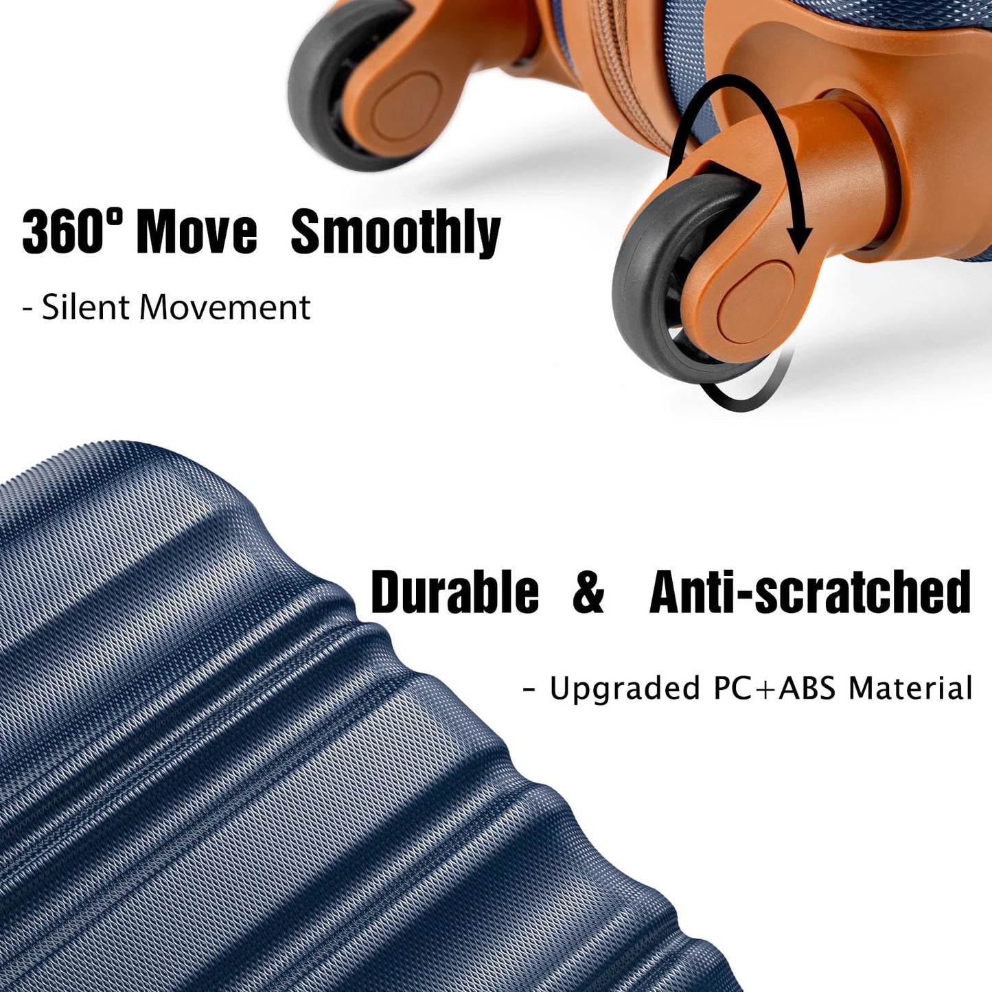 VoyagePro 6-Piece Hardshell Luggage Set