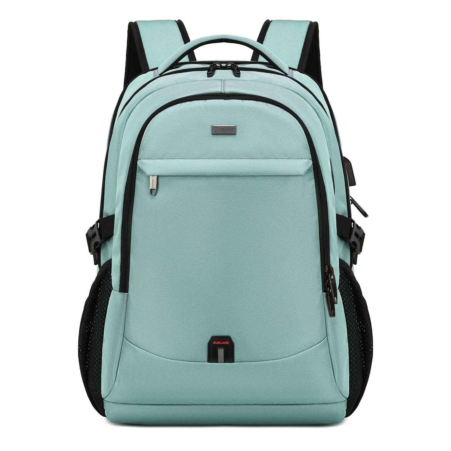 DUSLANG Travel Laptop Backpack with USB Port - Black