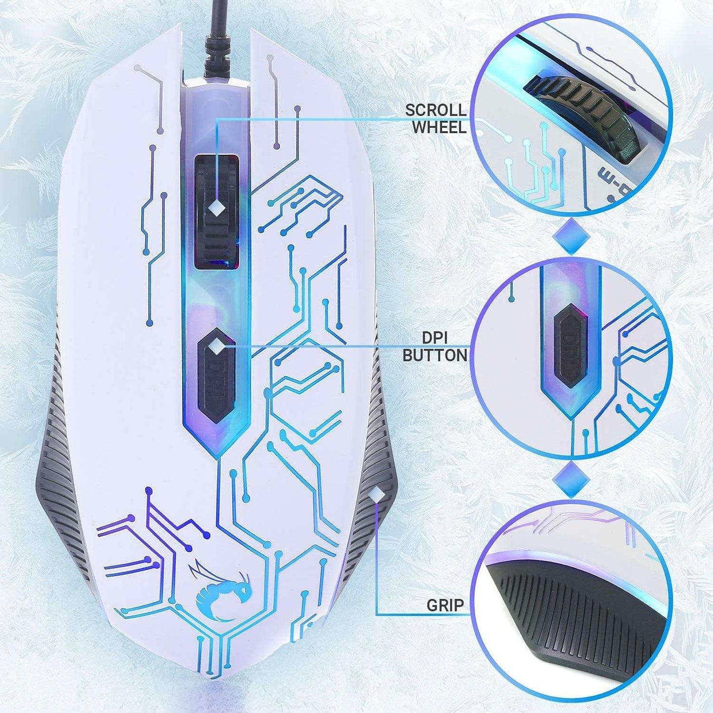 Hornet RX-250: 4-in-1 RGB Gaming Gear Bundle