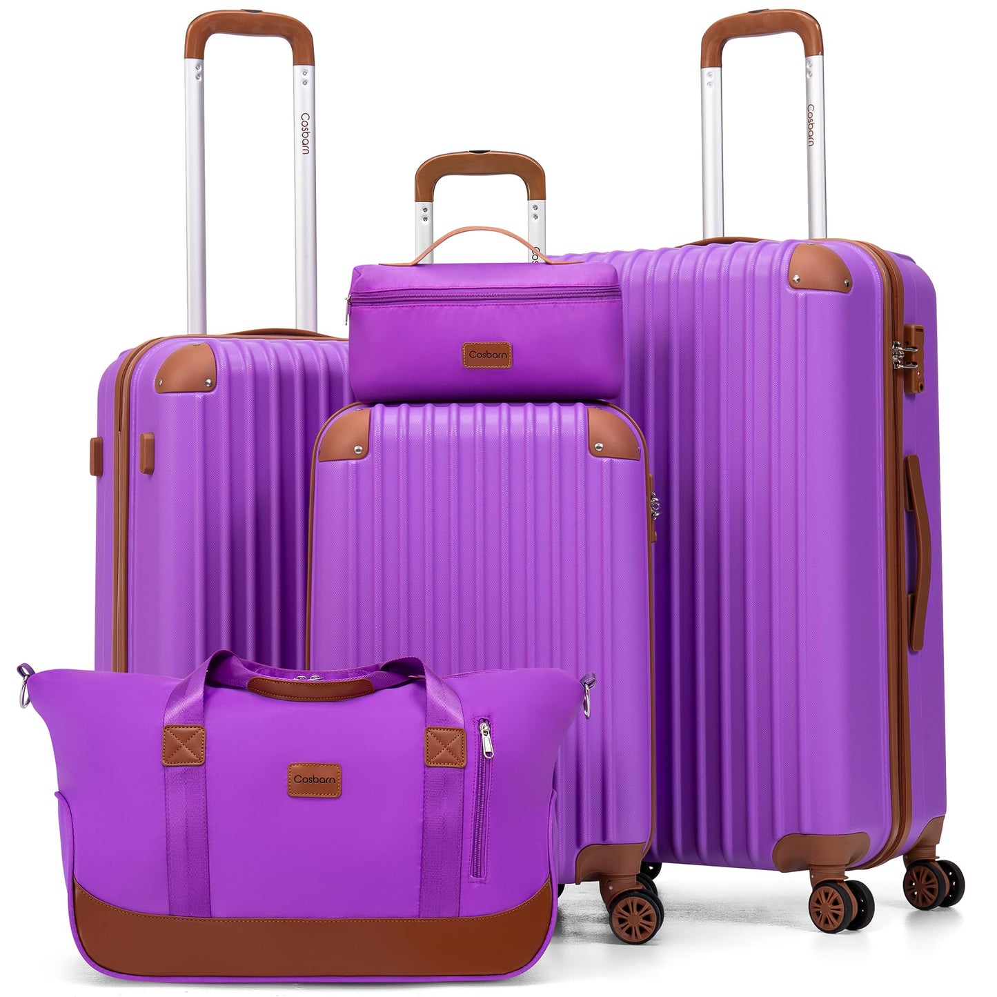 TravelPro 5-Piece Spinner Luggage Set