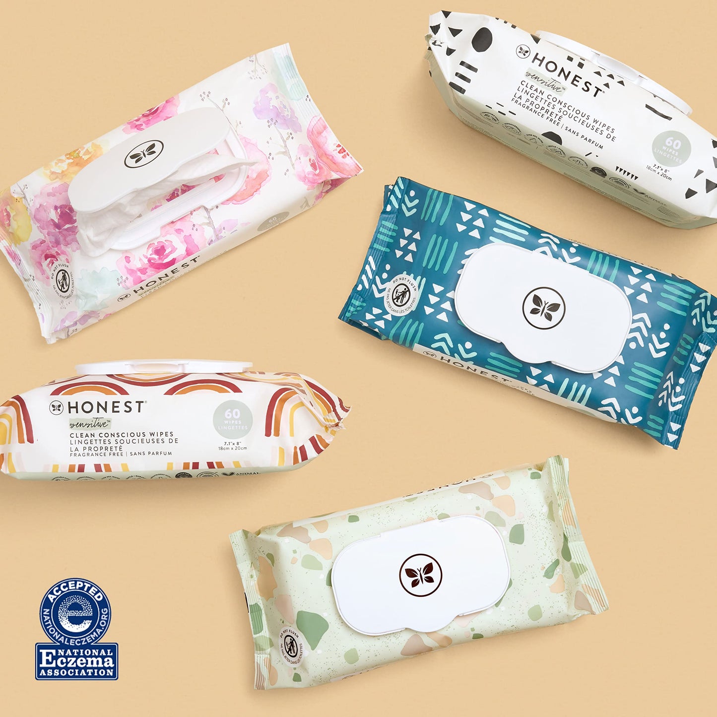 EcoGentle Multi-Use Wipes for Sensitive Skin