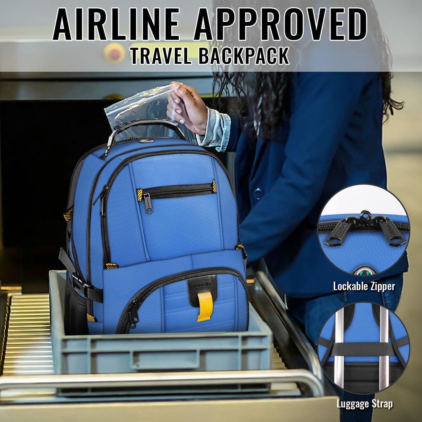 AirTech 50L Travel Backpack