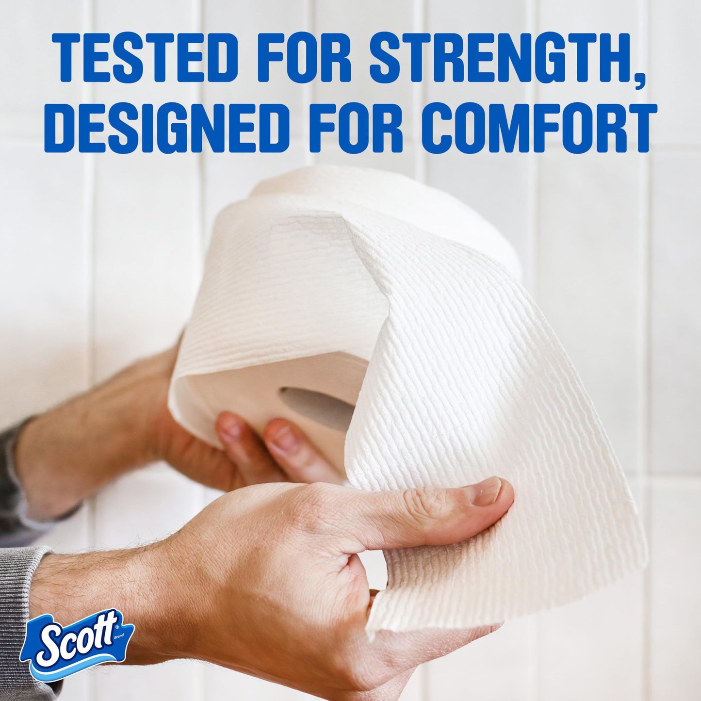 Scott Comfort+ 12 Double Rolls, 231 Sheets, Septic-Safe