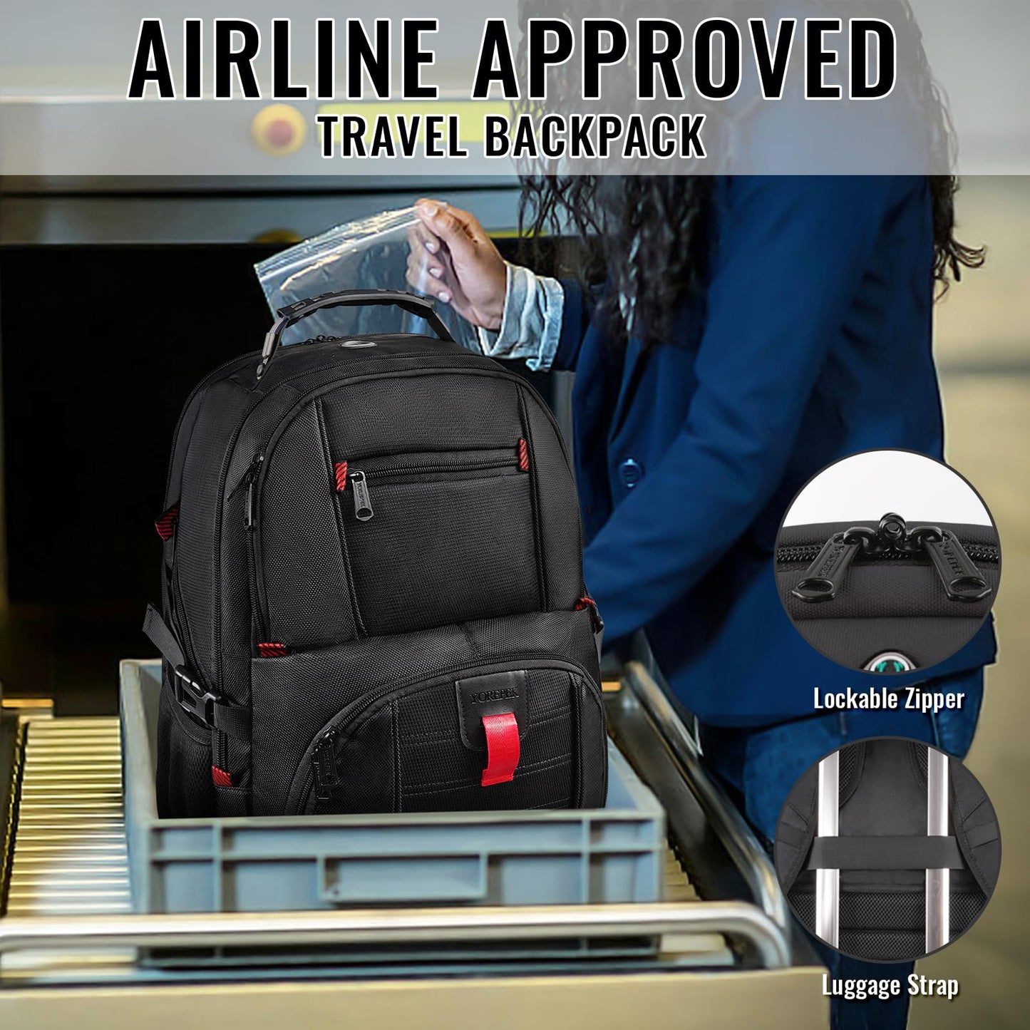 AirTech 50L Travel Backpack