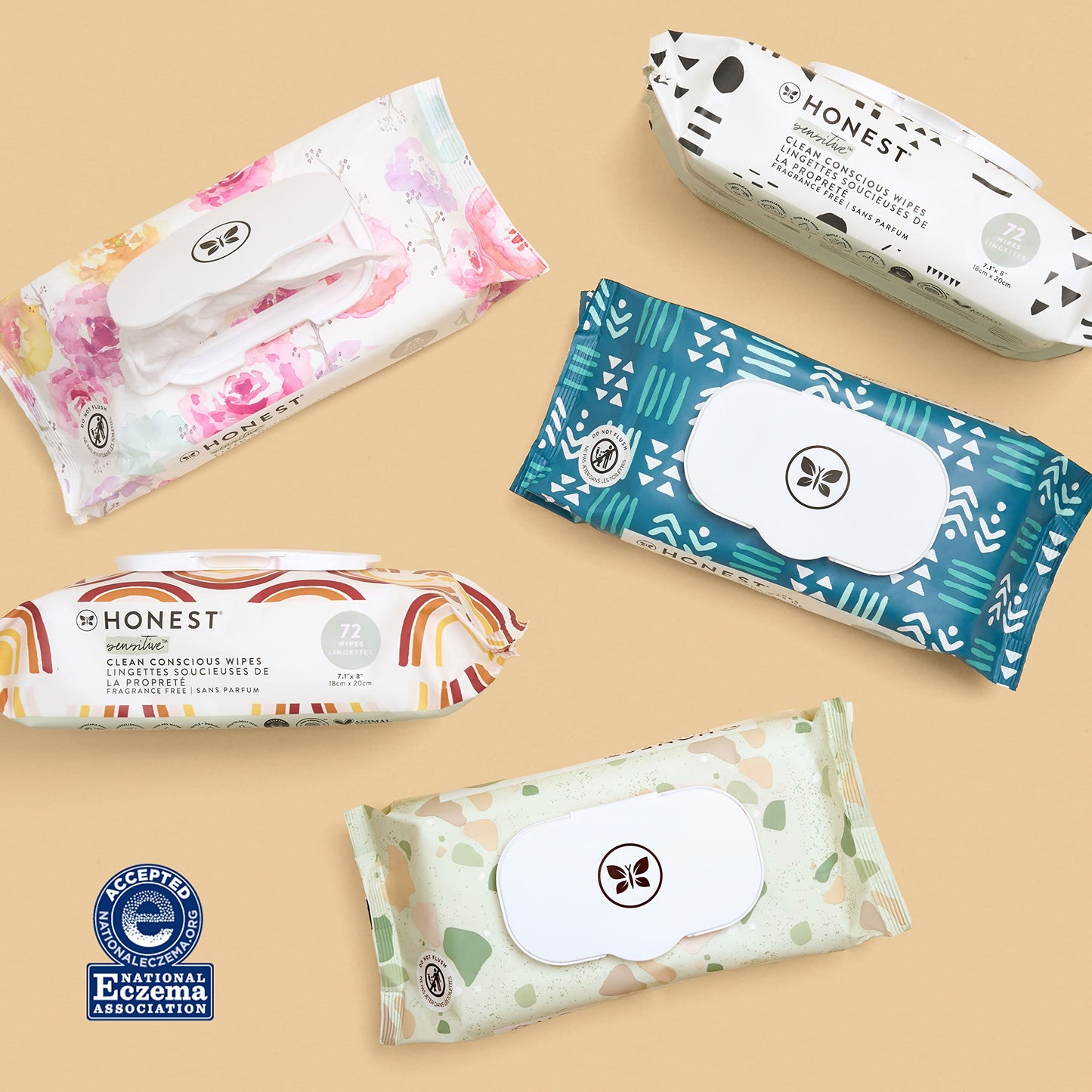 EcoGentle Multi-Use Wipes for Sensitive Skin