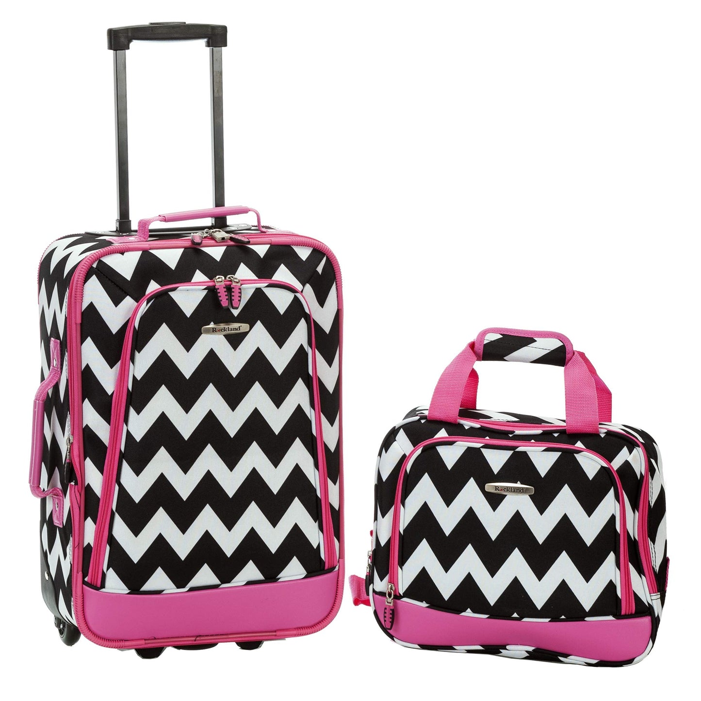 Rockland Expandable Dot Luggage Set - 2 Piece