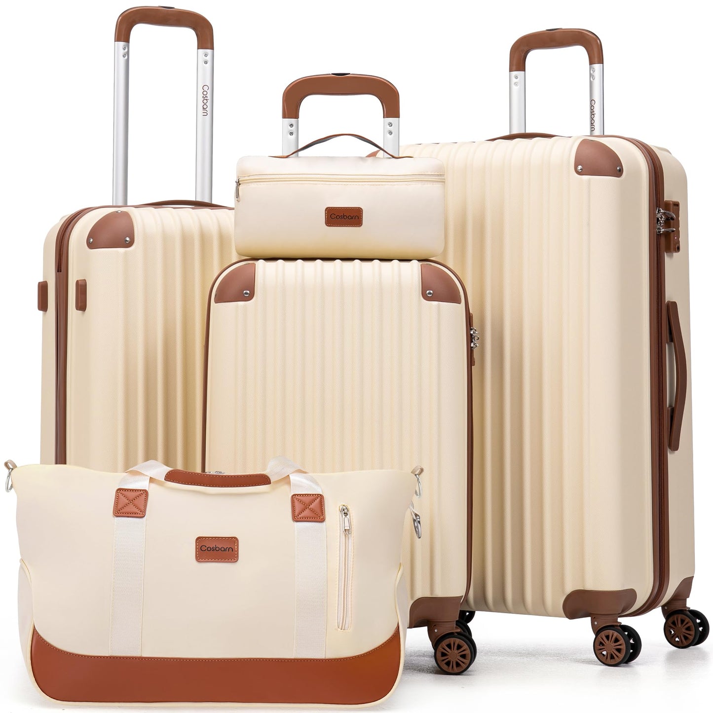 TravelPro 5-Piece Spinner Luggage Set