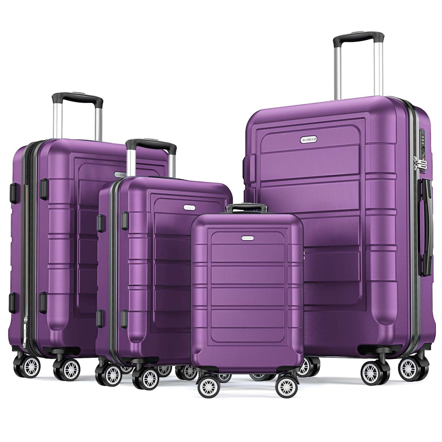 Expandable ShowKoo Suitcase - Durable & TSA Lock