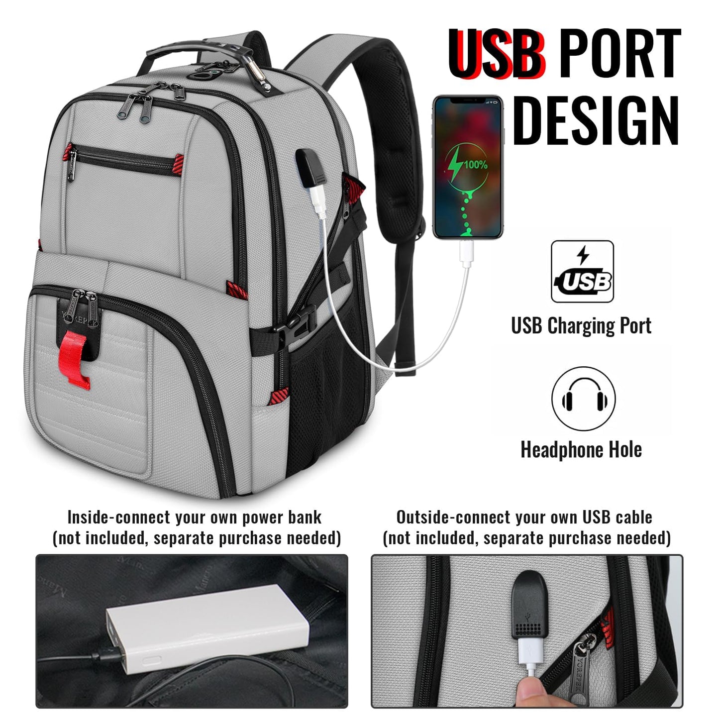 AirTech 50L Travel Backpack