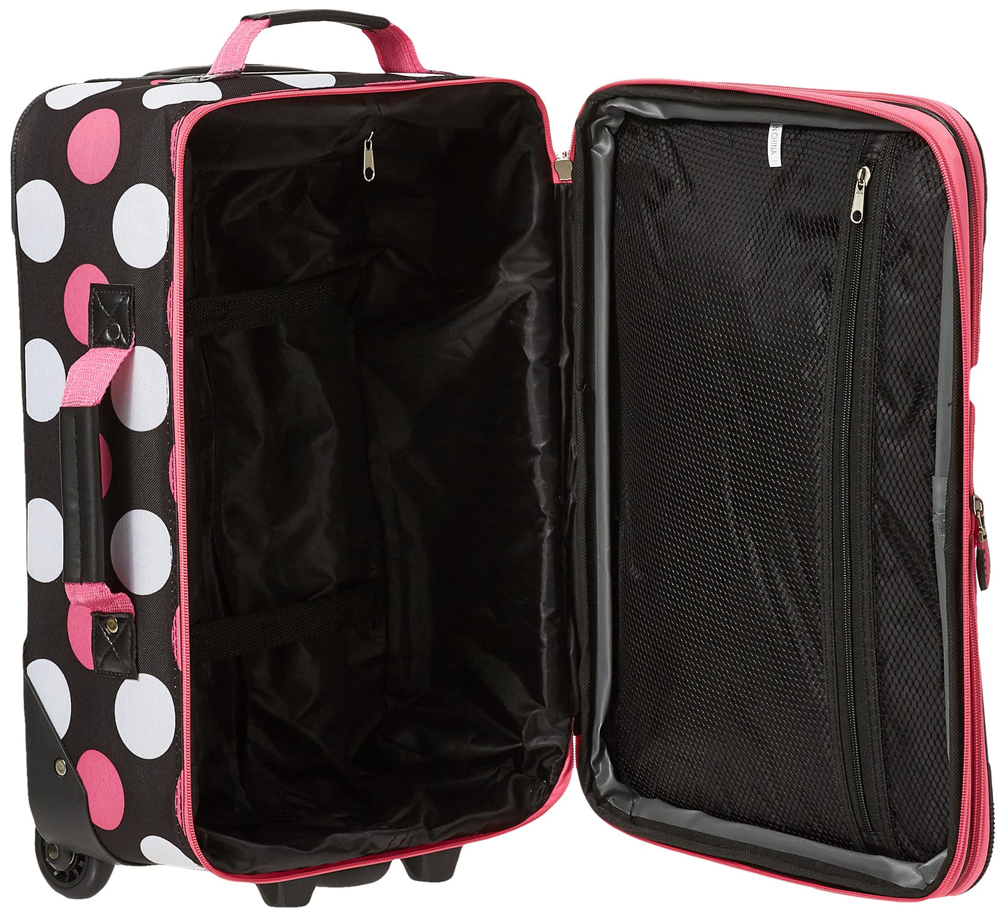 Rockland Expandable Dot Luggage Set - 2 Piece