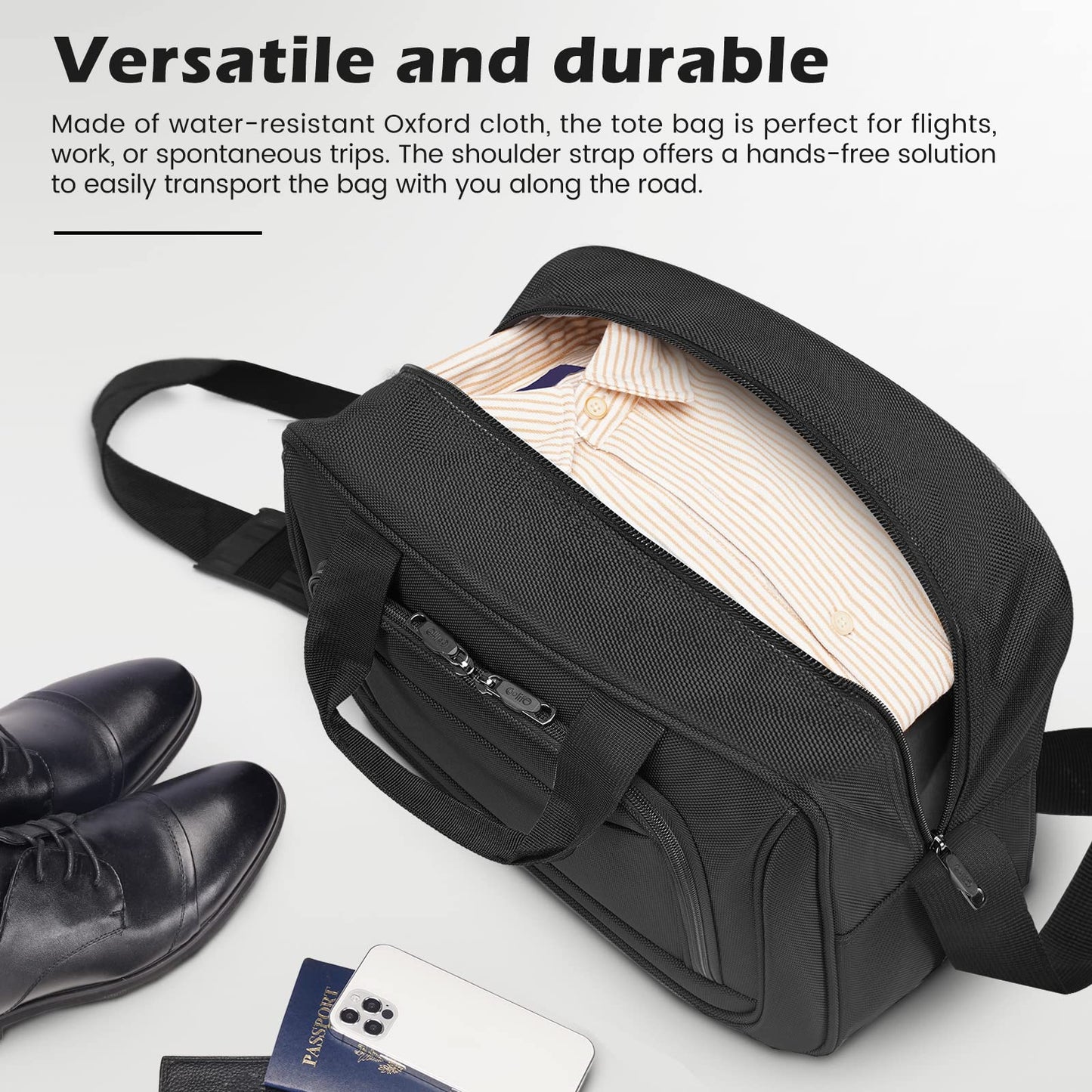 Coolife 4-Piece Softshell Spinner Luggage Set