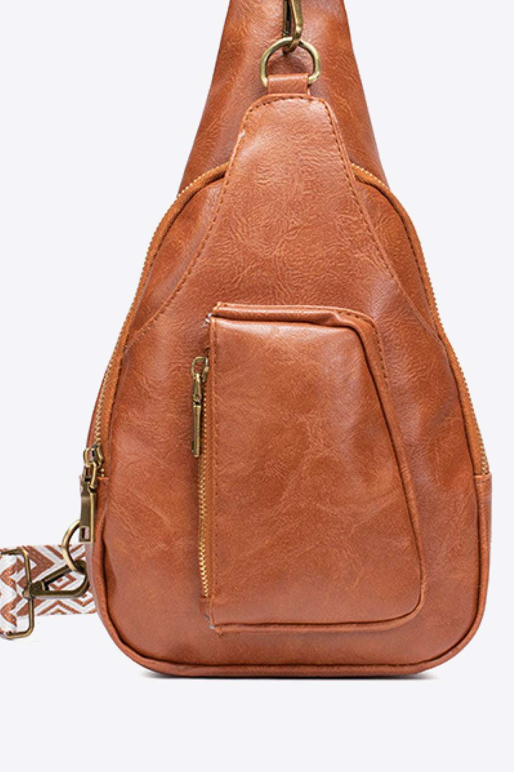 All The Feels PU Leather Sling Bag - Premium Crossbody Bag from Trendsi - Just $38.99! Shop now at Handbags Specialist Headquarter