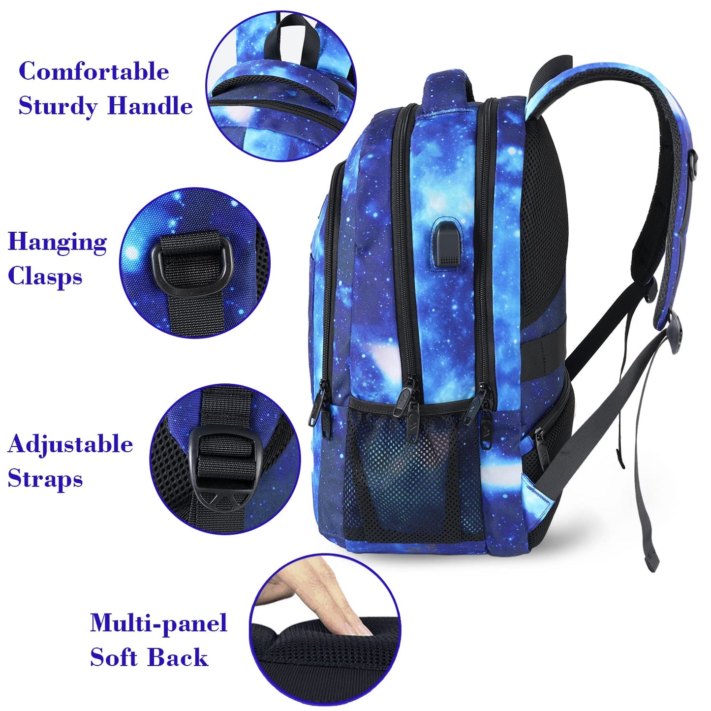 MATEIN SleekGuard Laptop Backpack with USB Port