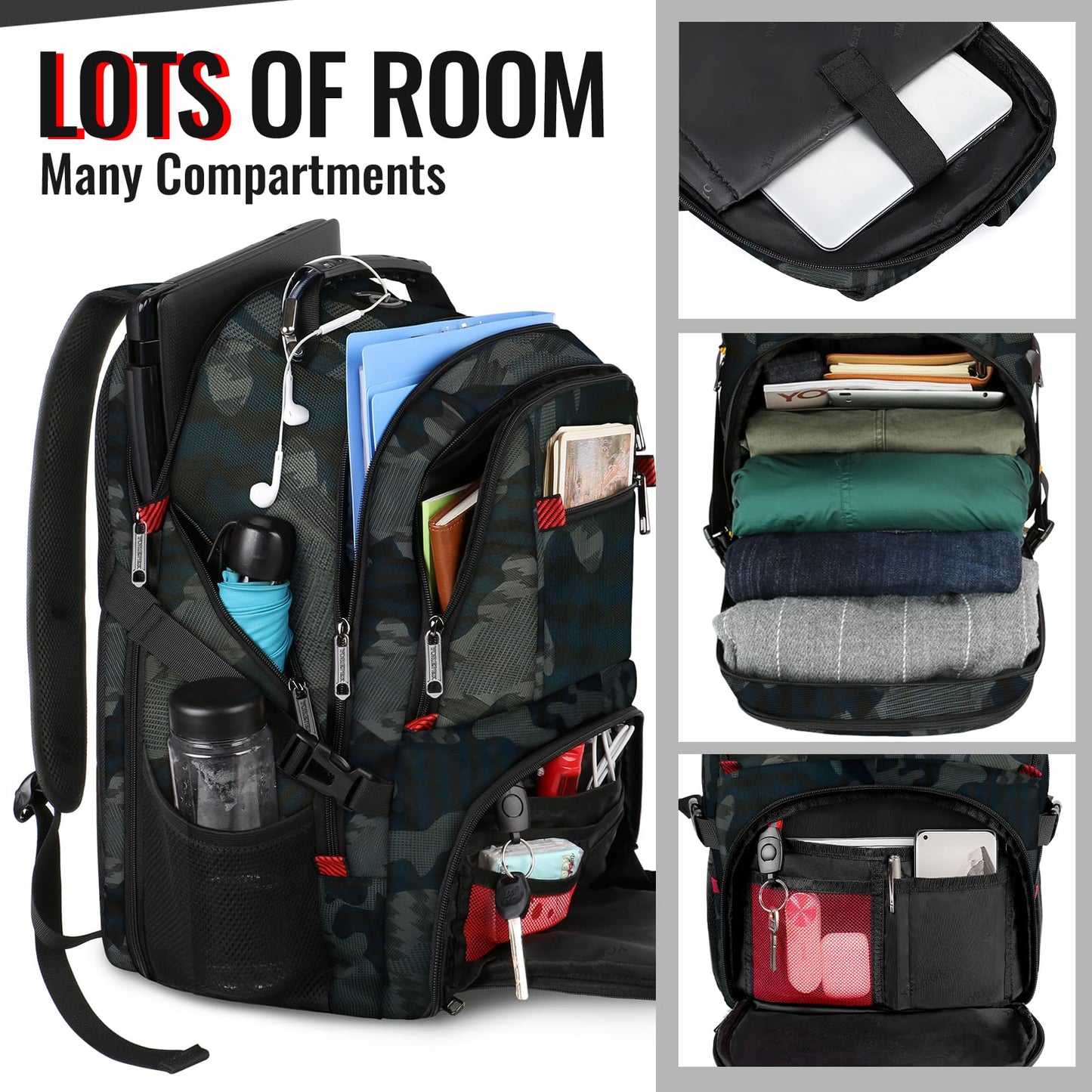 AirTech 50L Travel Backpack