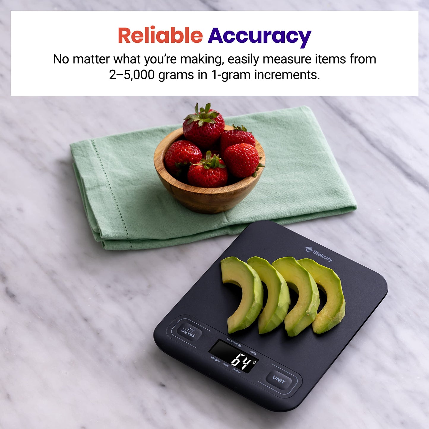 Etekcity Precision Scale: Grams & Ounces Master